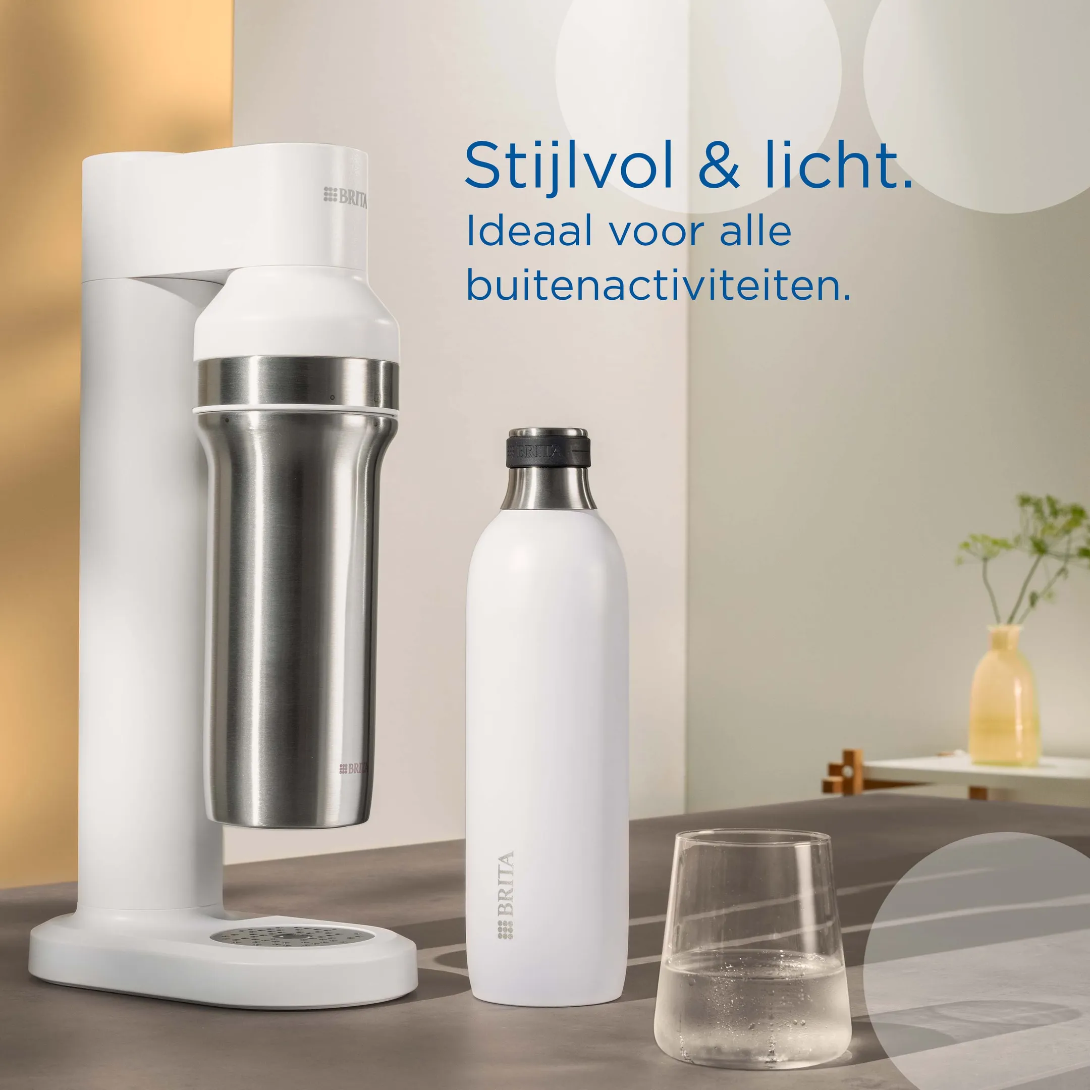 SodaTRIO Bruiswatertoestel - Wit