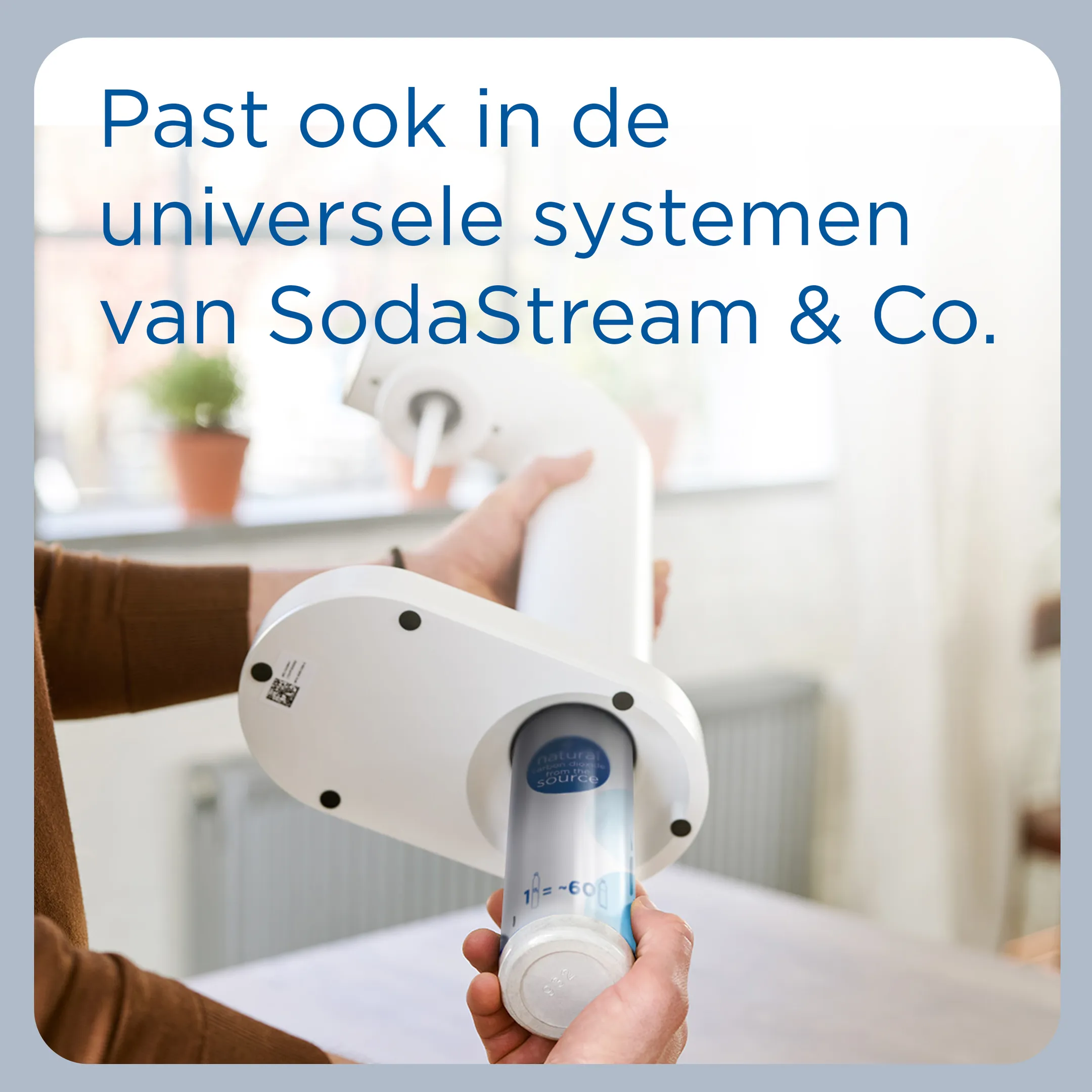 Brita CO2 Cilinder Universeel voor Bruiswatertoestel - Tot 60L image