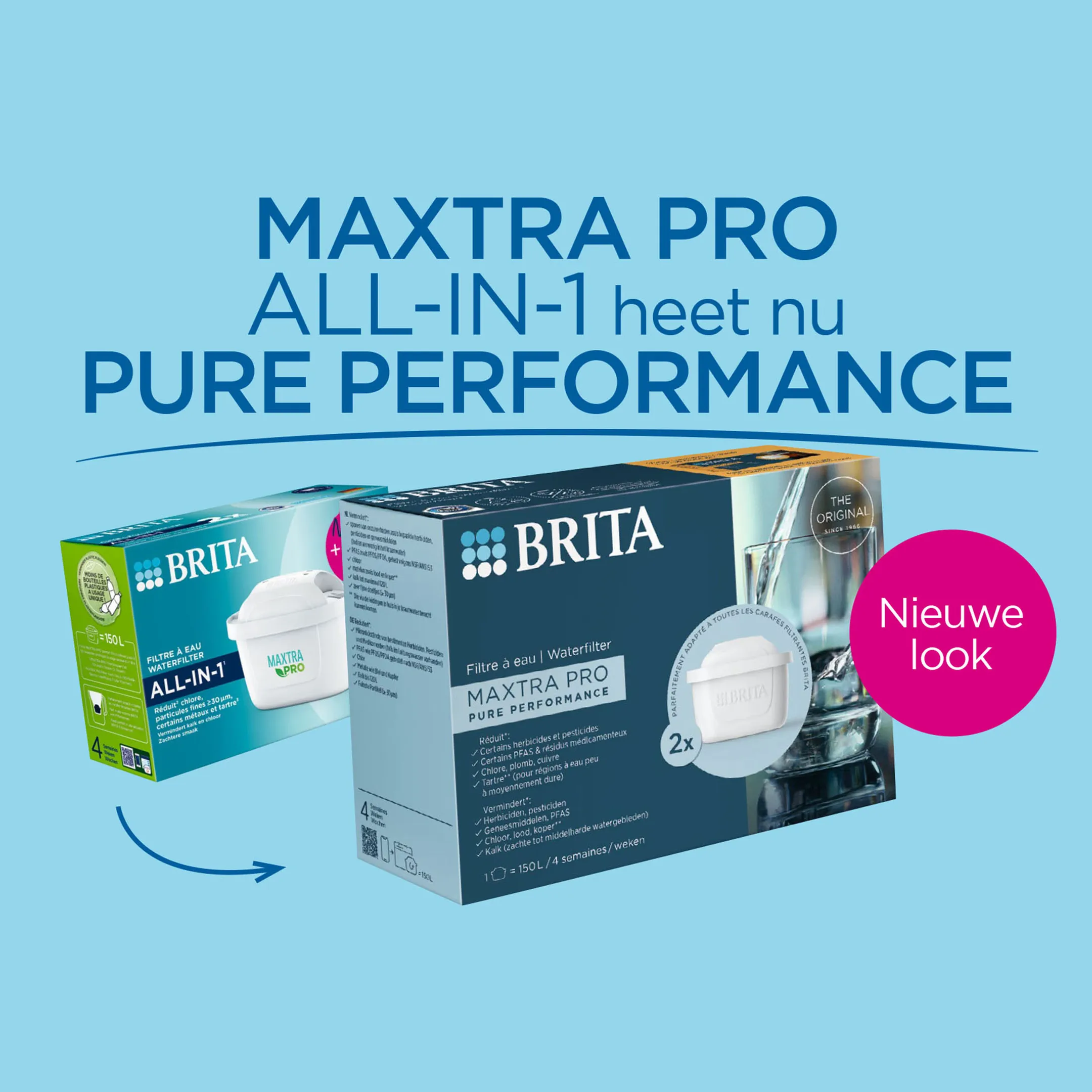 Brita Filterpatronen Maxtra Pro Pure Performance - 3 Stuks image