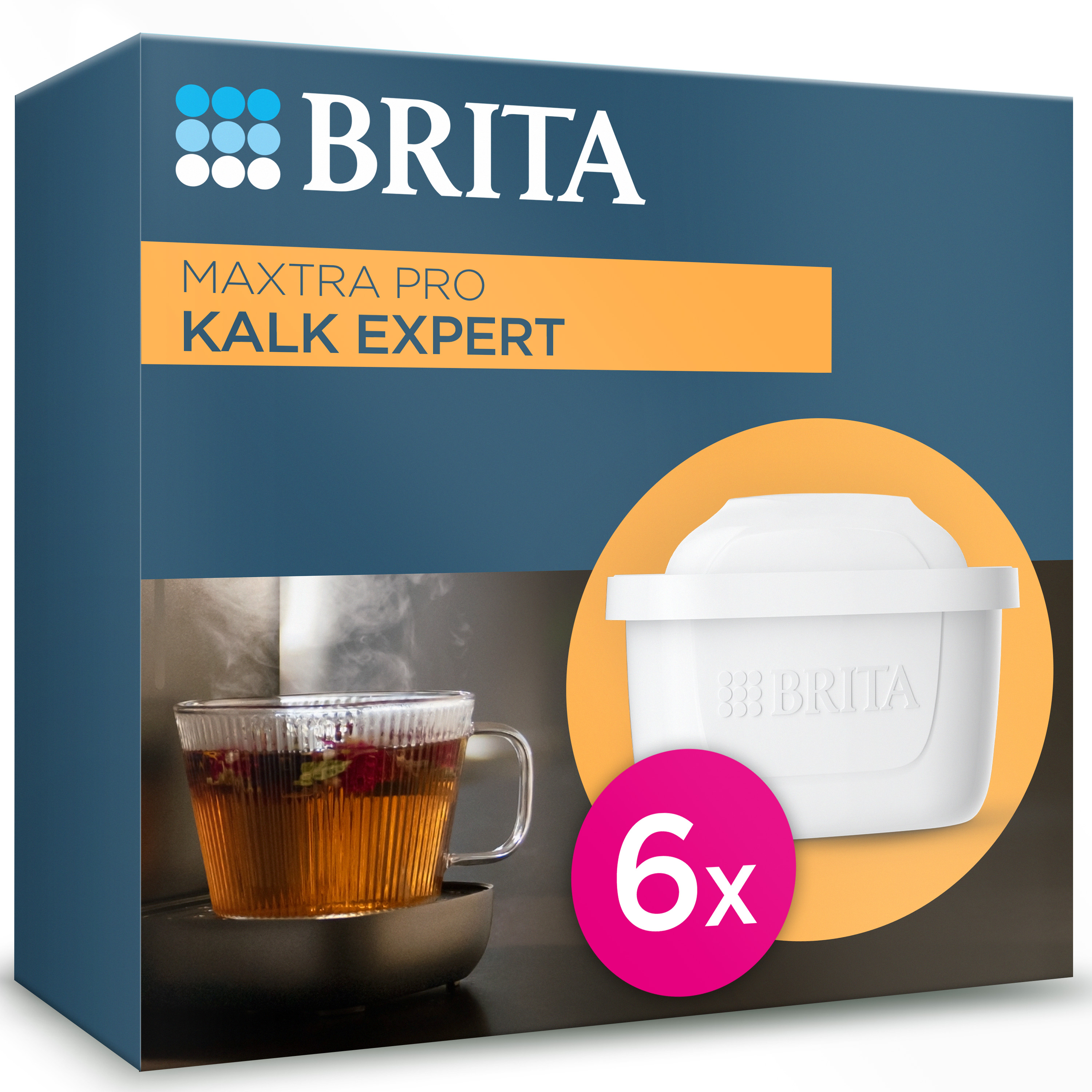 Brita Glazen Waterfilterkan 2.4L MAXTRA PRO Waterfilter Wit/Transparant