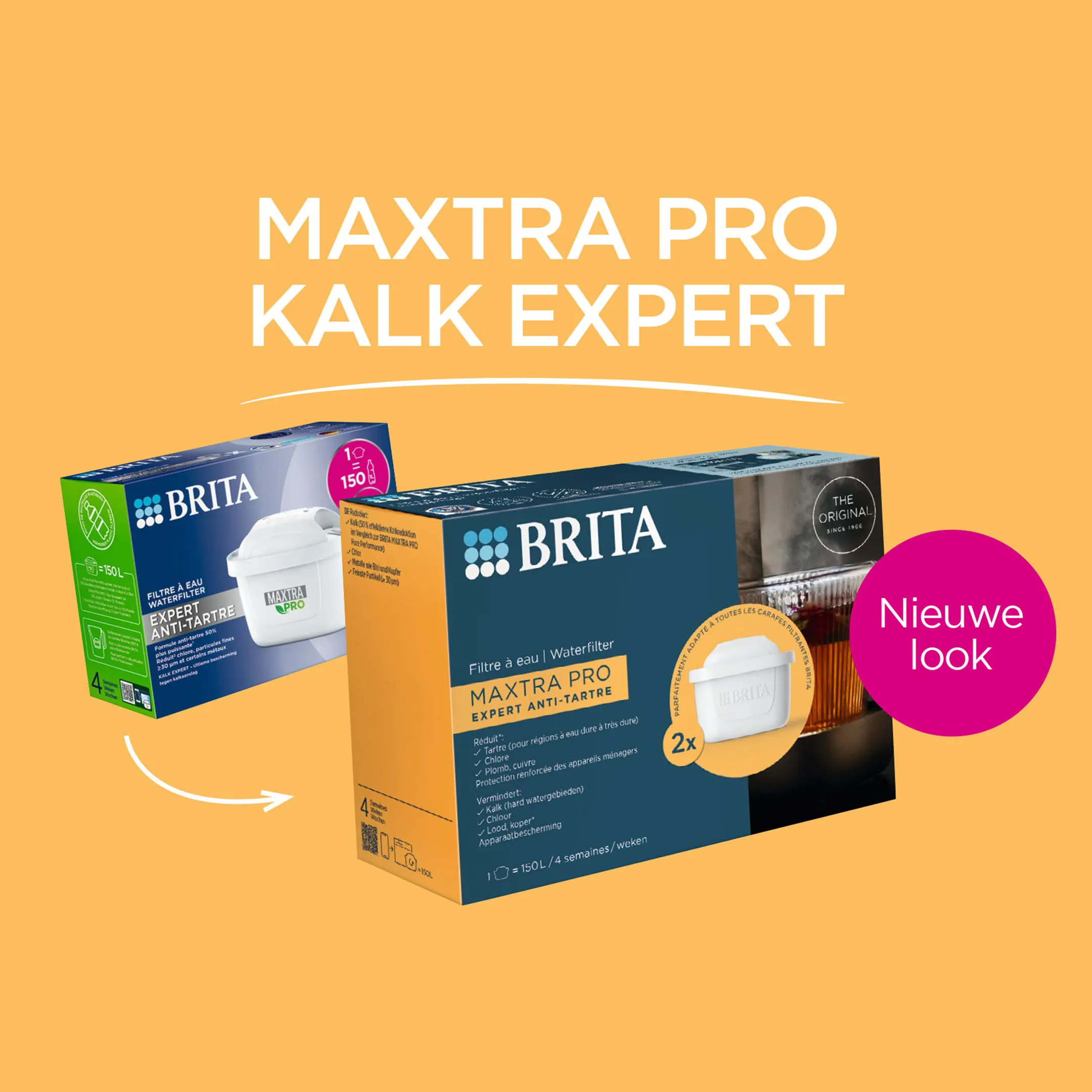 Brita Filterpatronen Maxtra Pro Kalk Expert - 6 Stuks image
