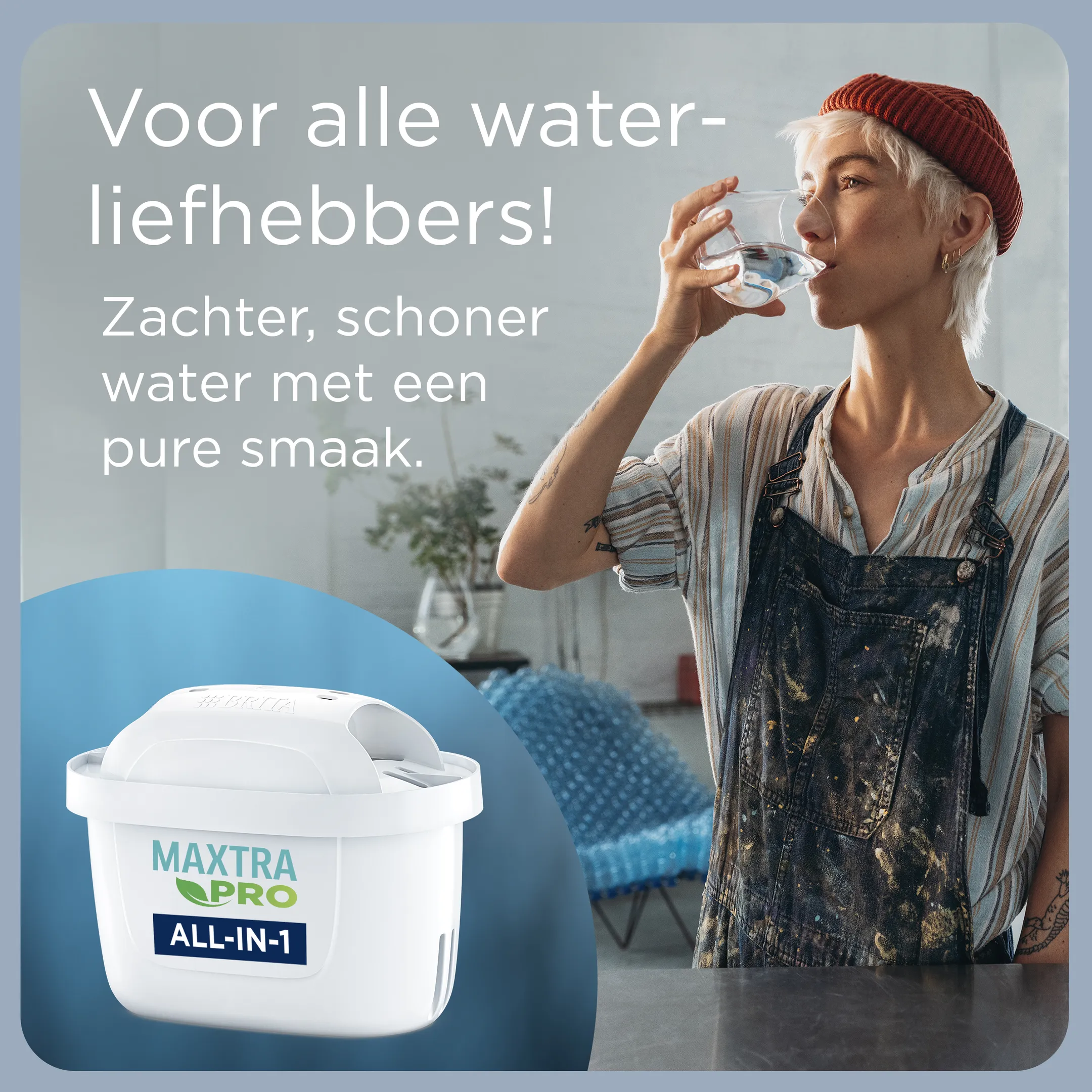 Brita Marella Waterfilterkan 2.4L - Cool White  - Incl. 12 Maxtra Pro Waterfilters image