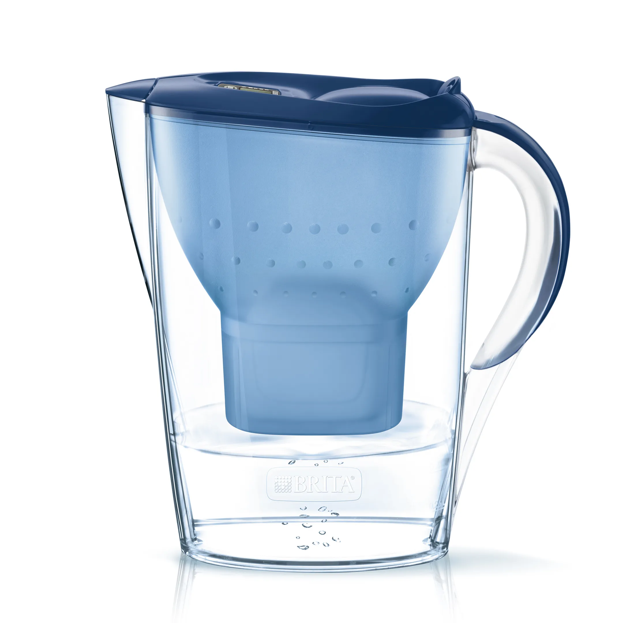 Brita Marella Carafe filtrante 2,4 L - Cool Blue - 2 filtres à eau Maxtra Pro inclus image