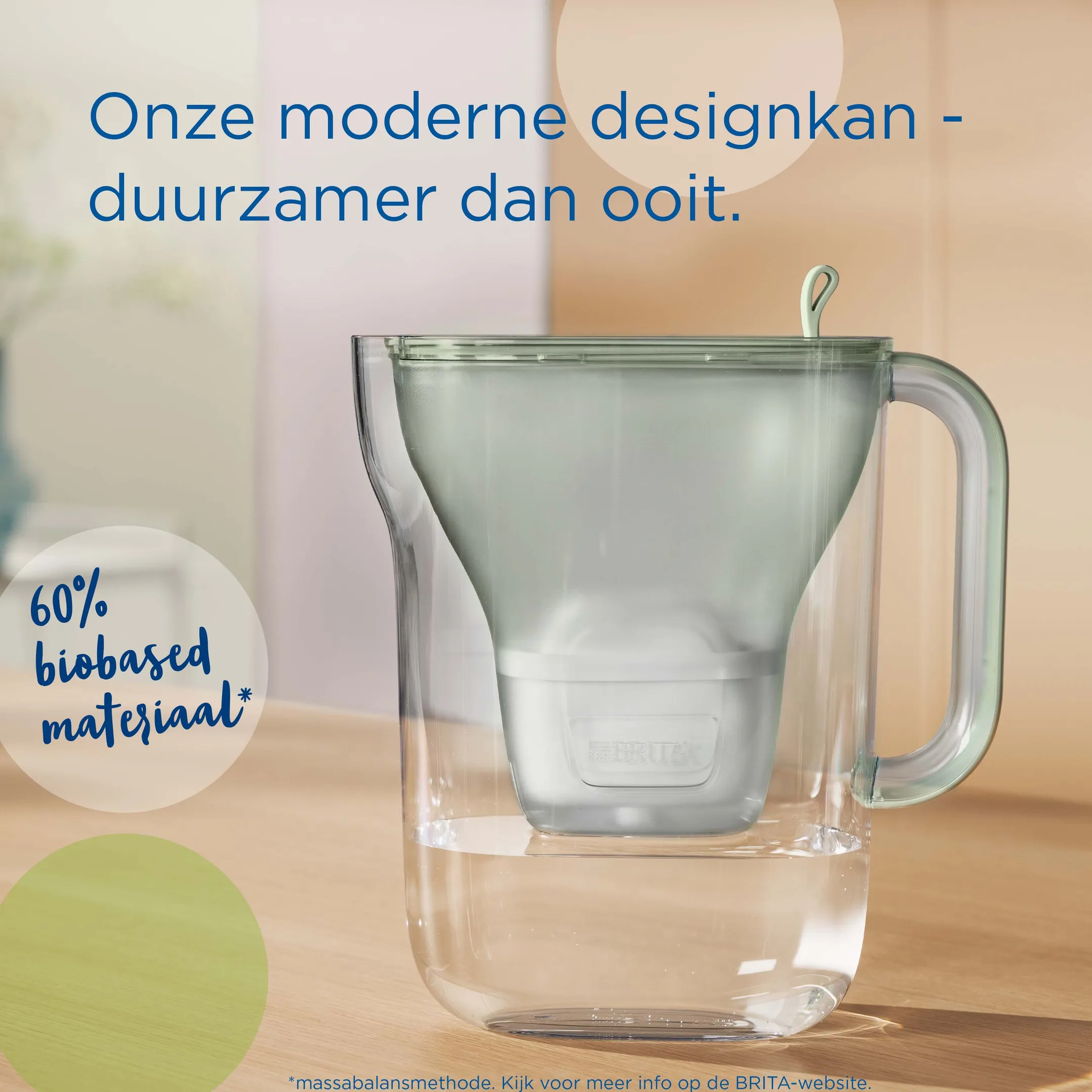 Style Eco Waterfilterkan 2,4L - Groen - inclusief 3 Maxtra Pro Waterfilter