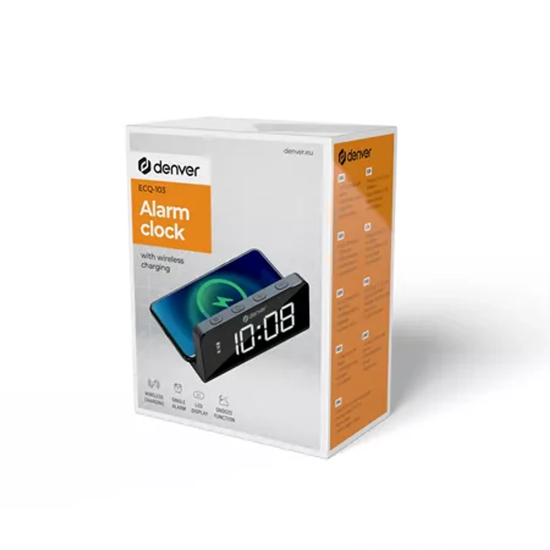 Denver Réveil ECQ-103 - Noir image