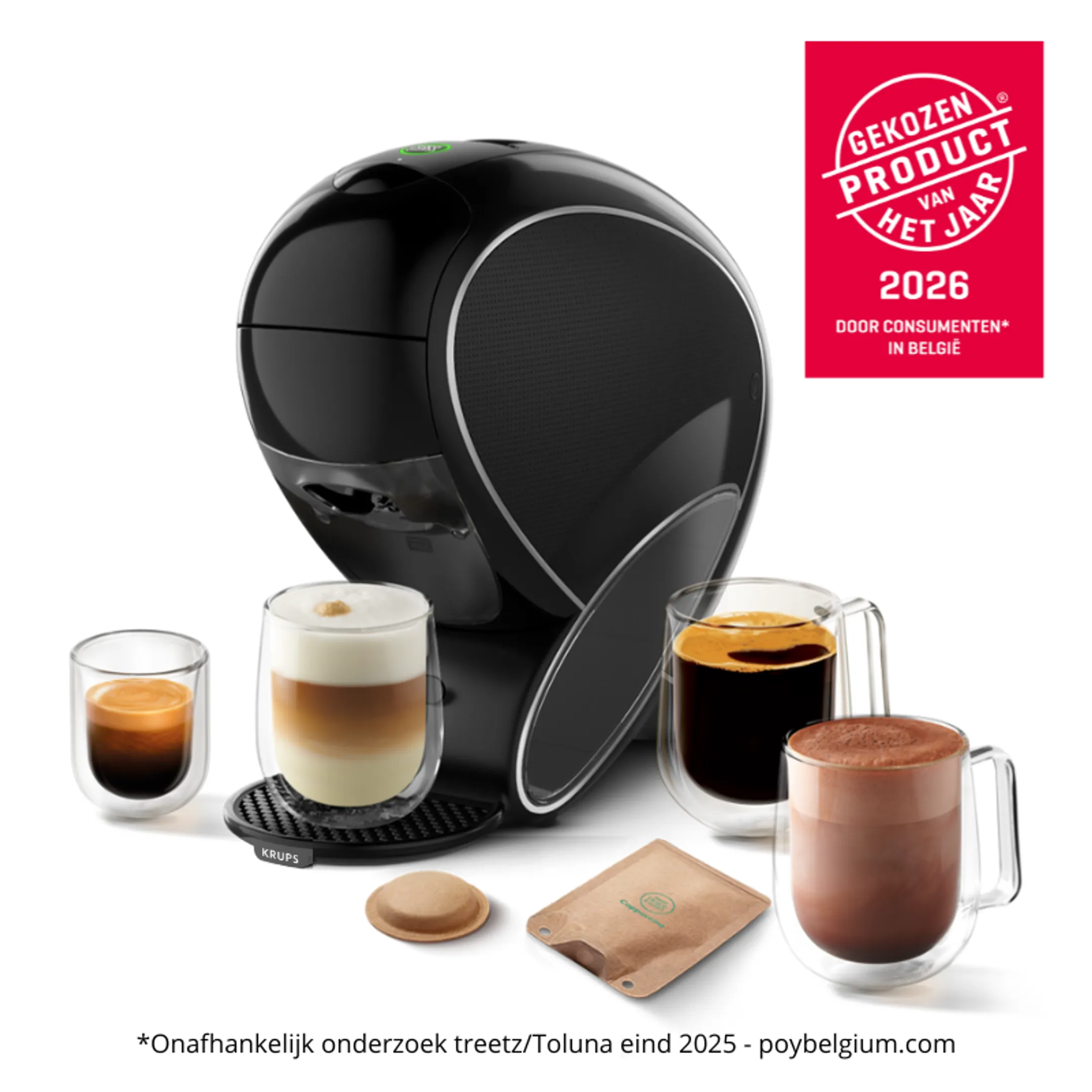Krups Koffiemachine NESCAFÉ Dolce Gusto NEO LATTE zwart KP850810 image