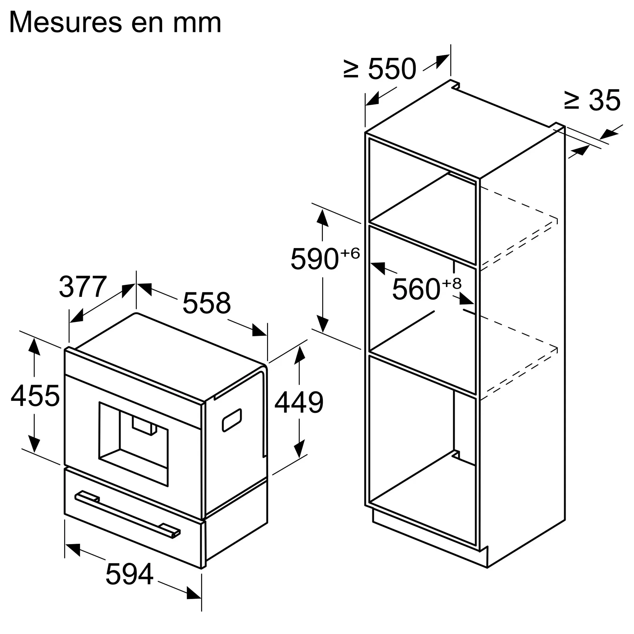 Bosch Machine à café encastrable CTL7181B0 image