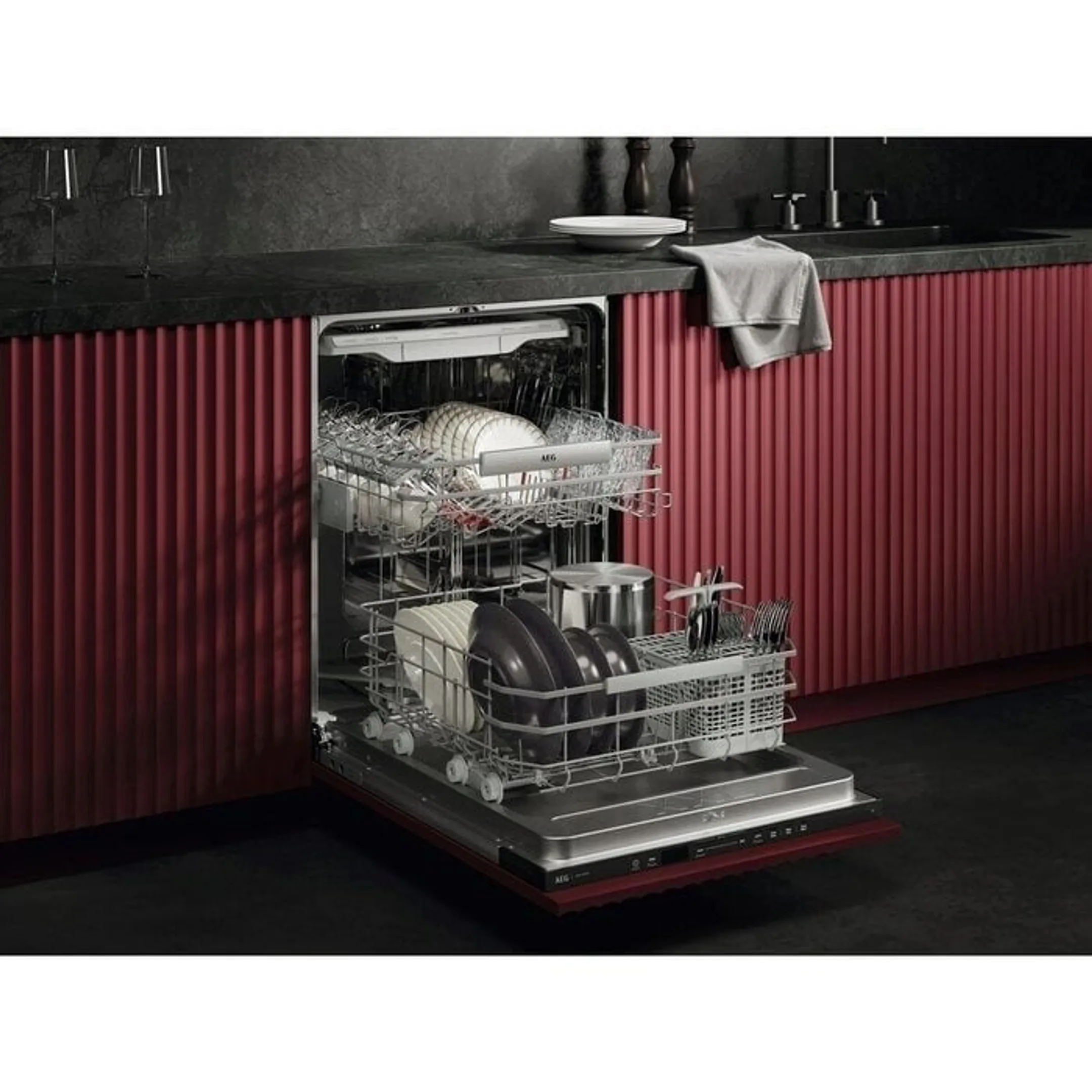 AEG Inbouw vaatwasser GI8700X2TN 8000 XXL CleaningPerformance image