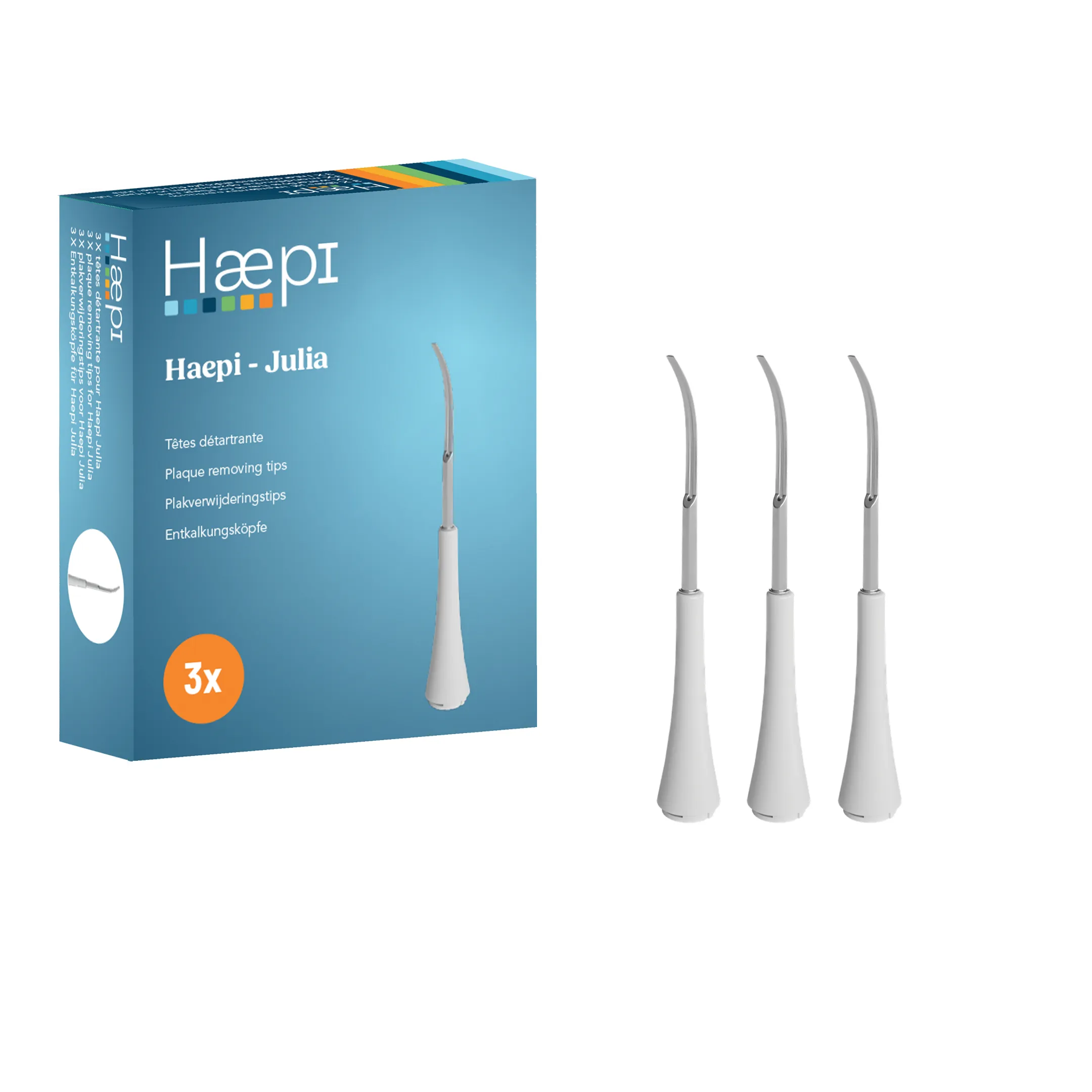 Tandsteenverwijdering opzetstukken - 3st