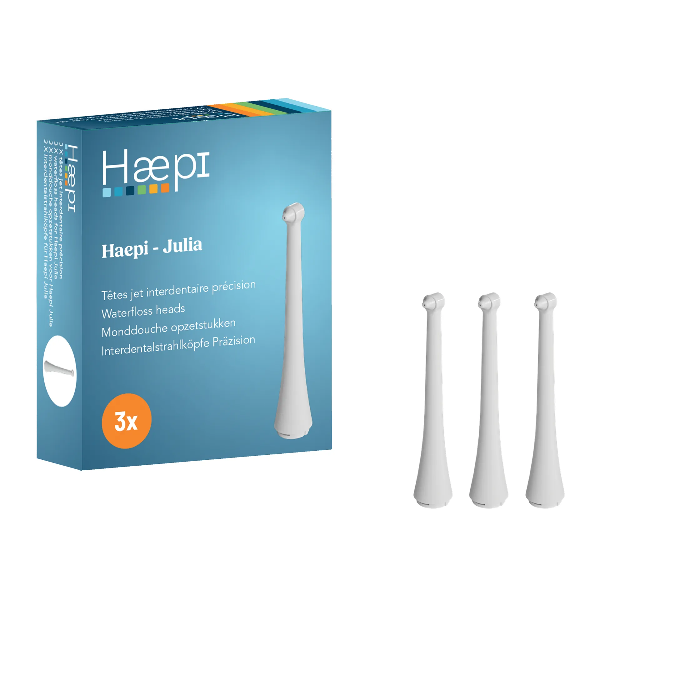 Monddouche opzetstukken - 3st