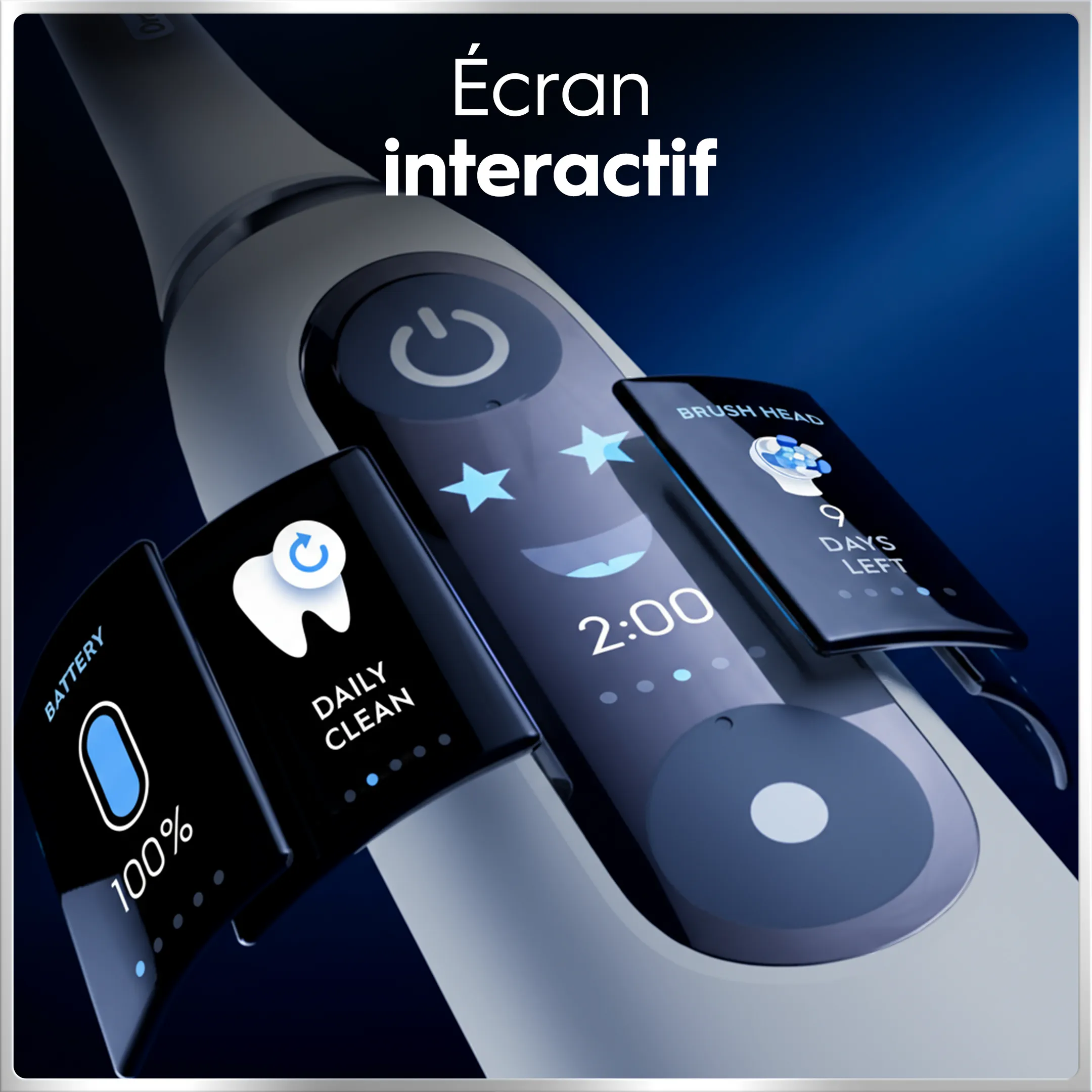 Brosse à dents électrique iO6 gris