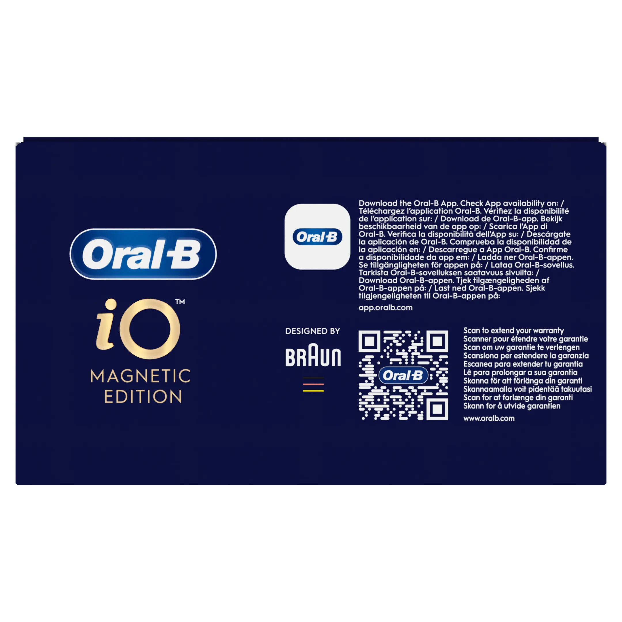 Brosse à dents électrique iO magnetic blue