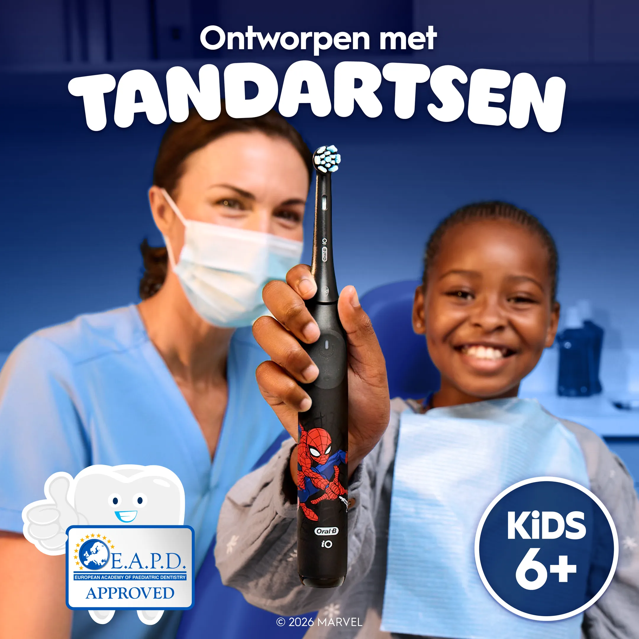 Elektrische tandenborstel iO kids 6+ Spiderman