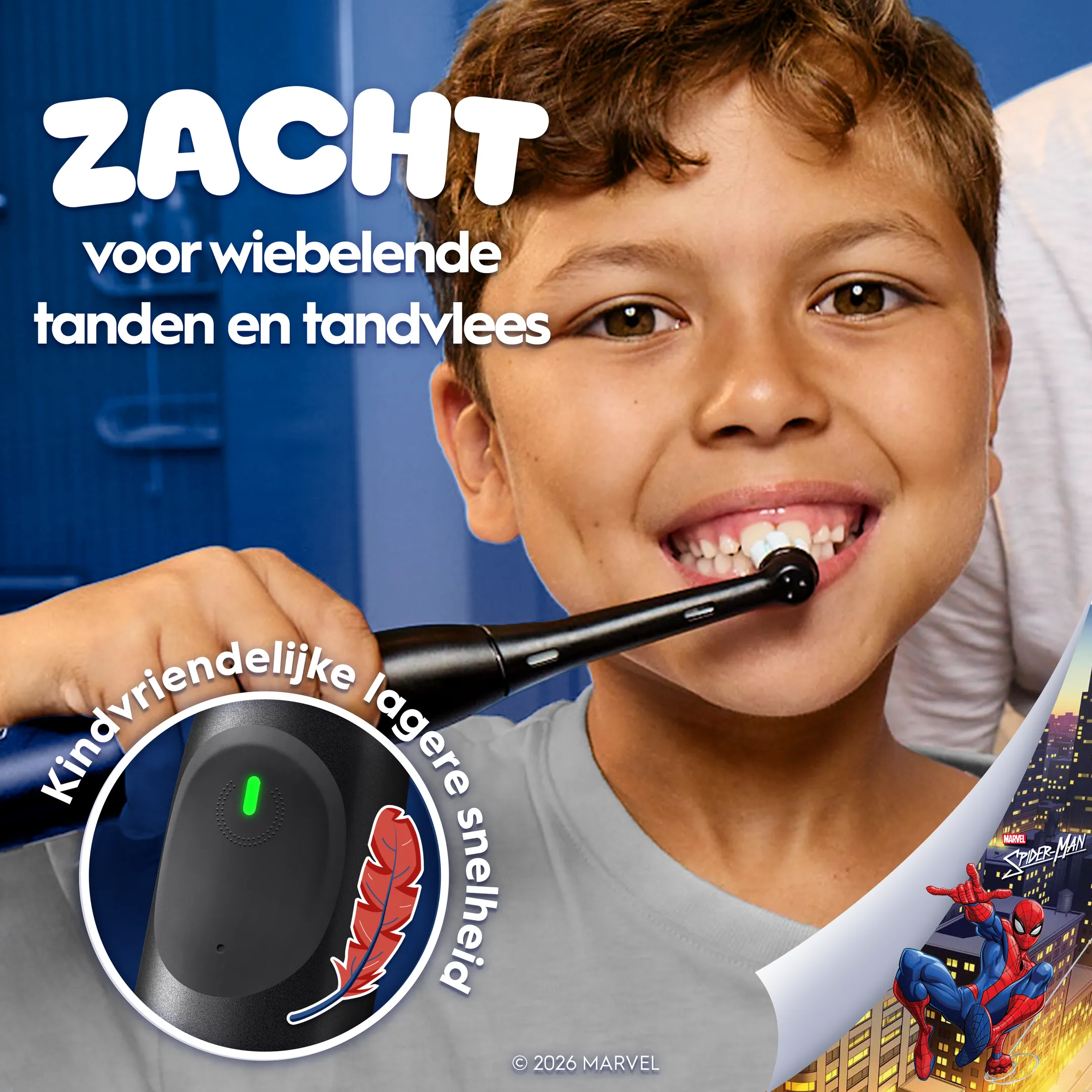 Elektrische tandenborstel iO kids 6+ Spiderman