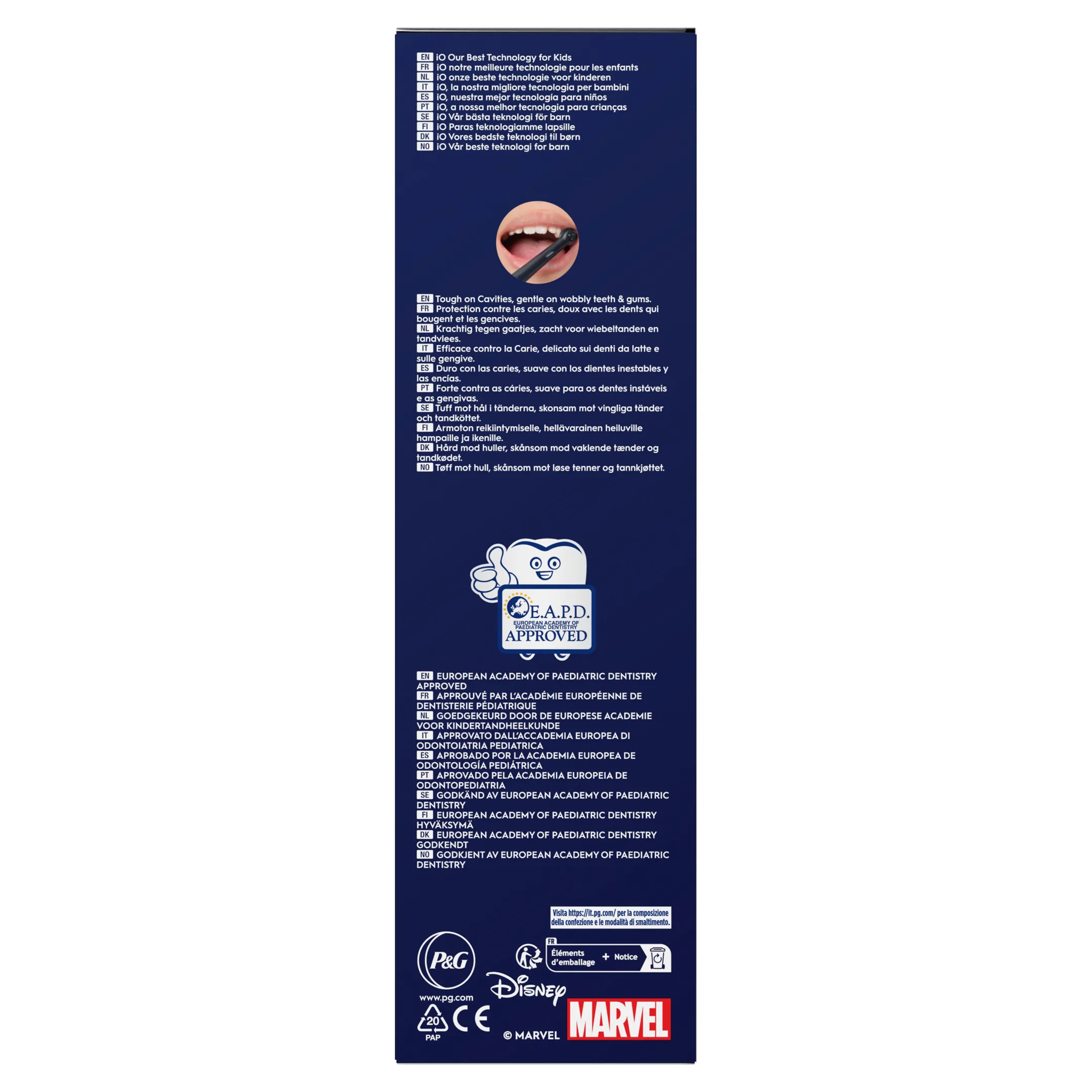 Brosse à dents électrique iO enfant 6+ Spiderman