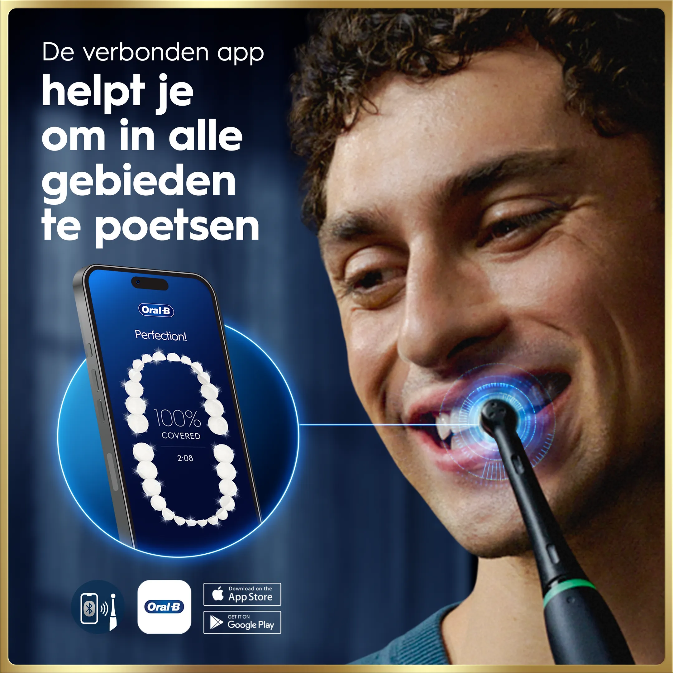 Elektrische tandenborstel IO9 zwart