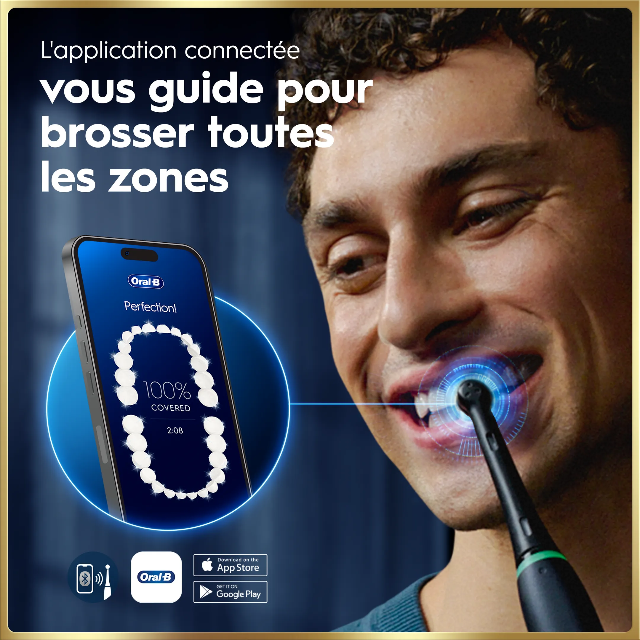 Brosse à dents électrique iO9 noir