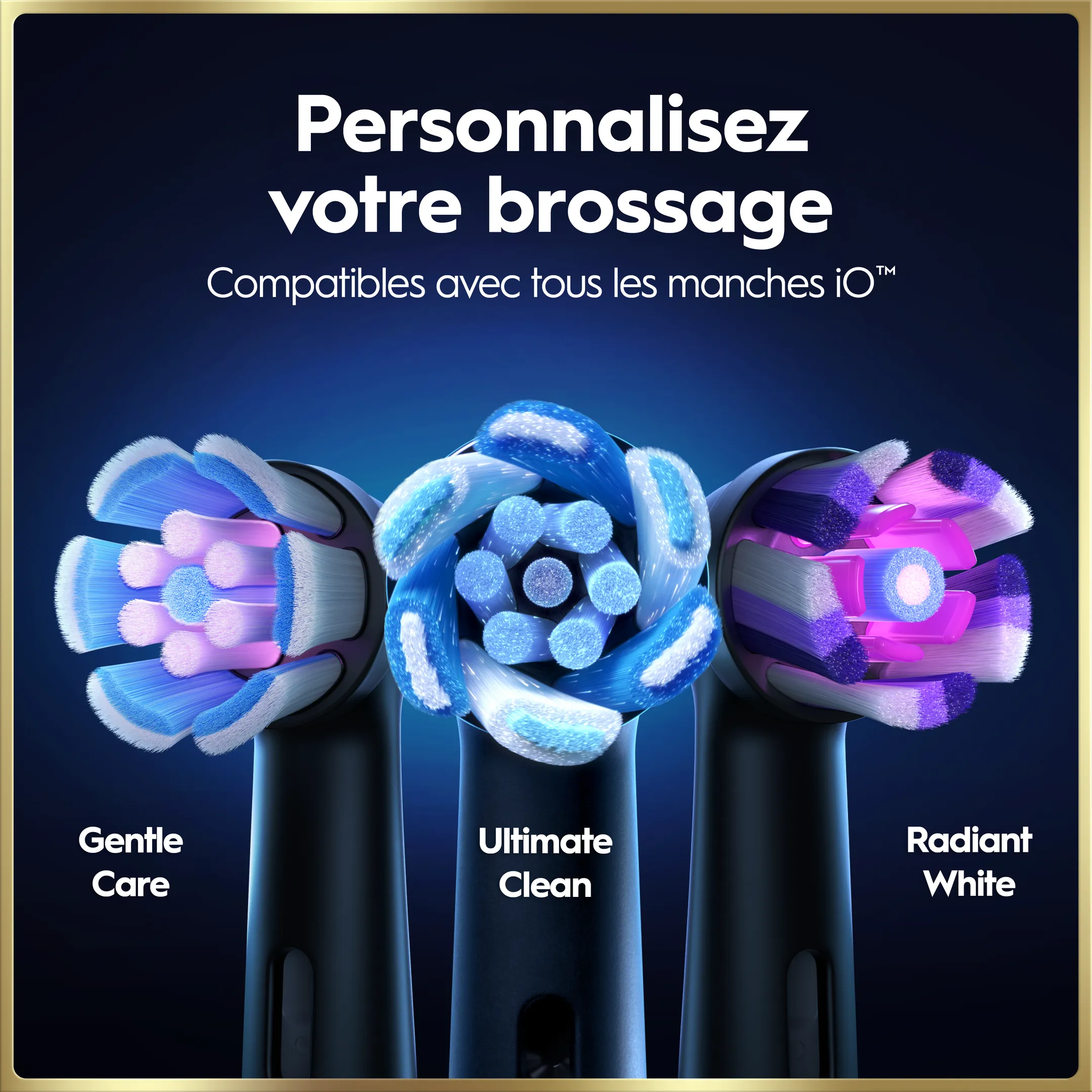 Brosse à dents électrique iO9 noir