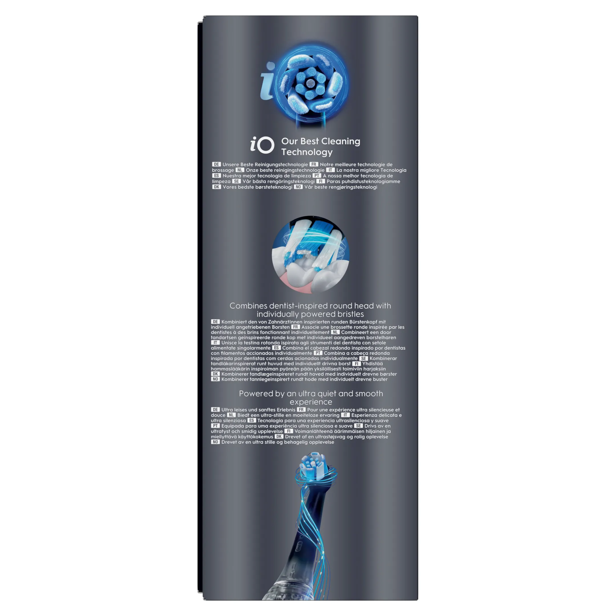 Brosse à dents électrique iO9 noir