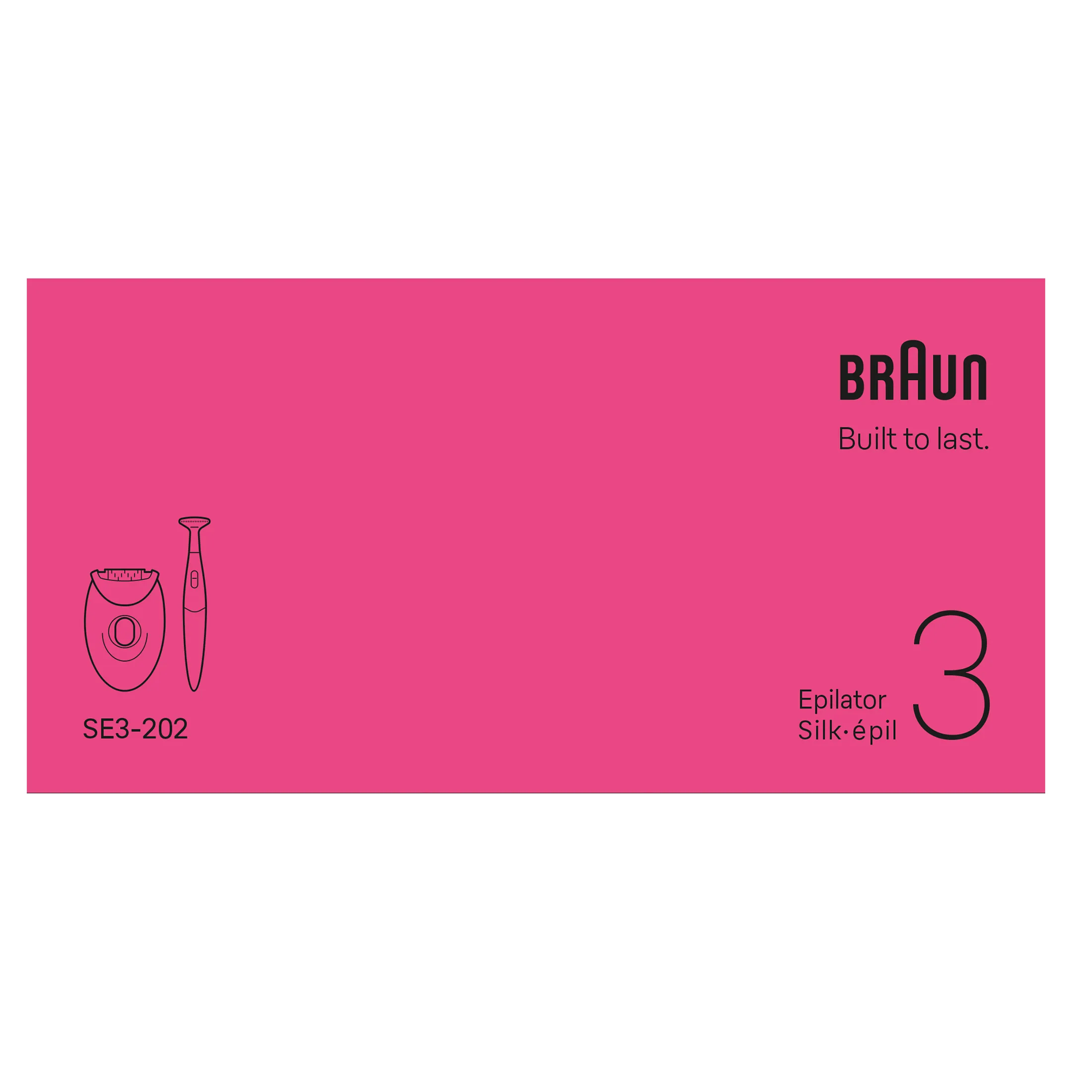 Braun Epilator Silk·épil 3 3-202 image