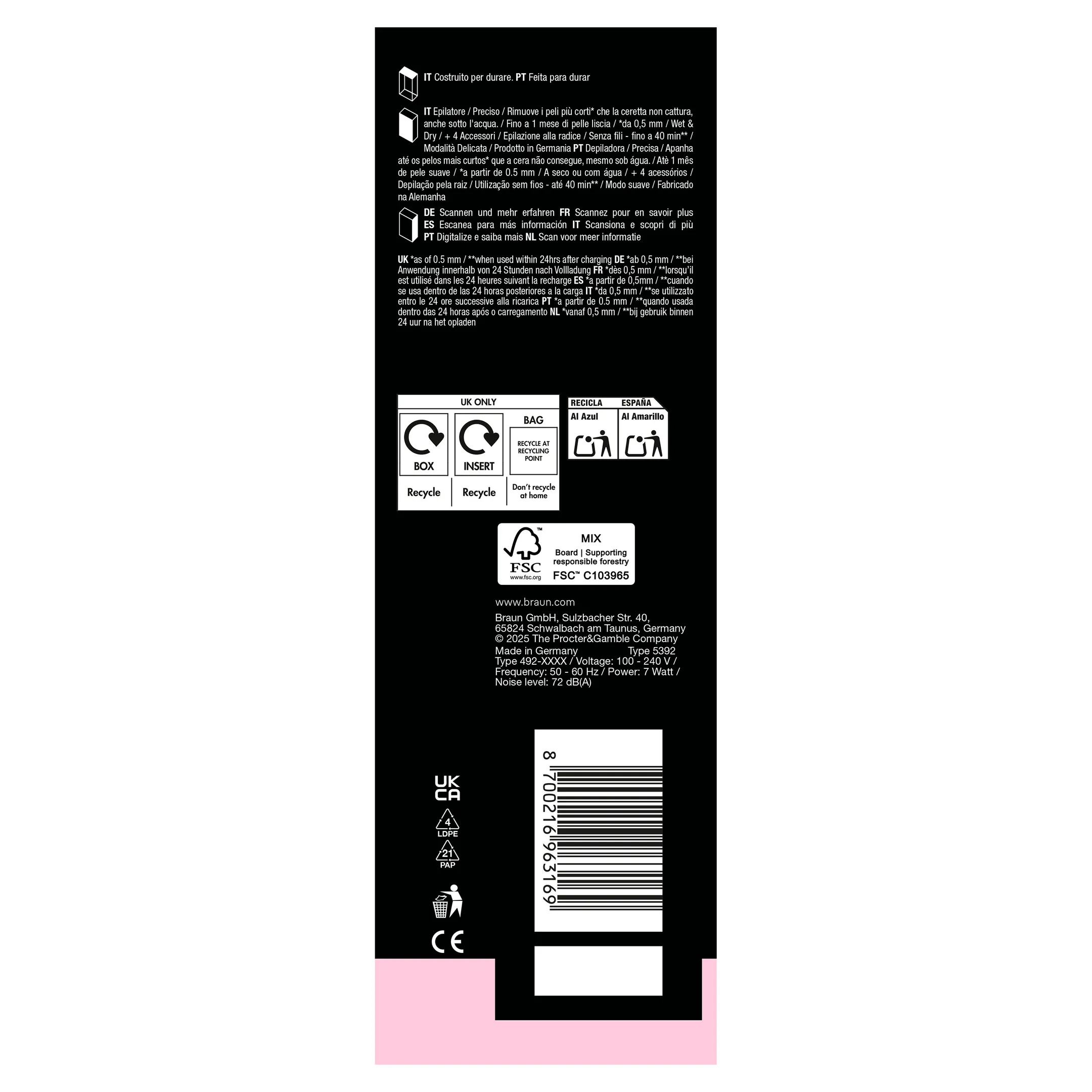 Braun Epilator Silk·épil 5 5-041 image