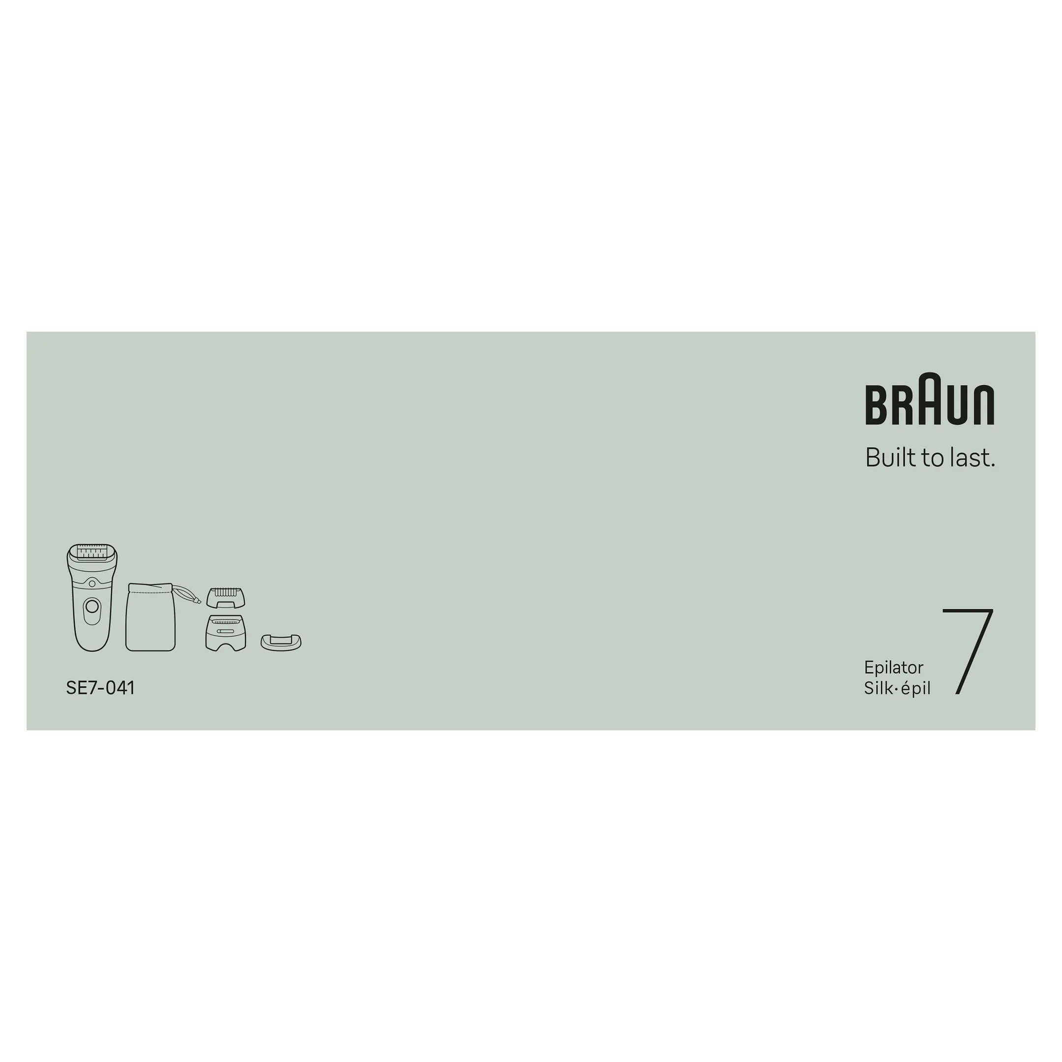 Braun Epilator Silk·épil 7 7-041 image