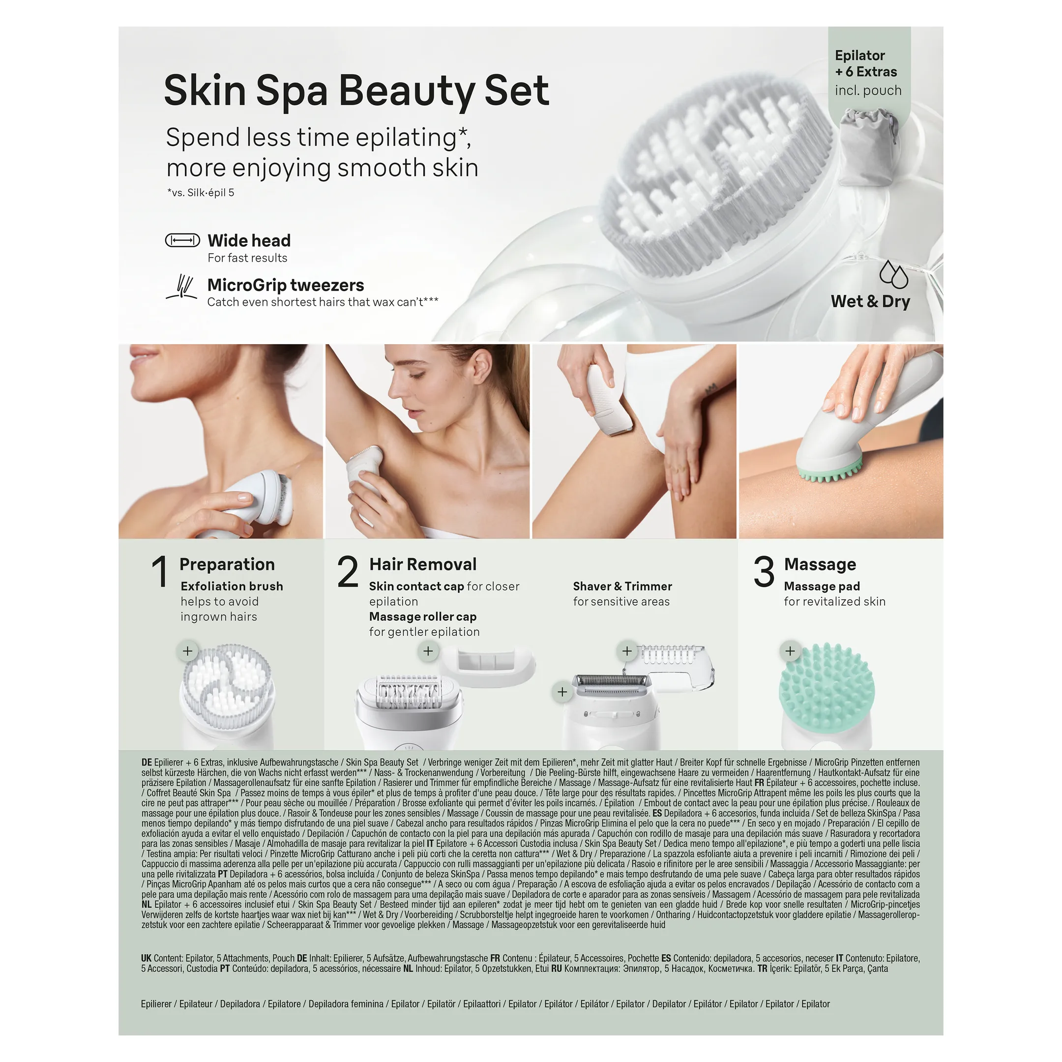 Epilator Silk·épil 7 SkinSpa 7-081