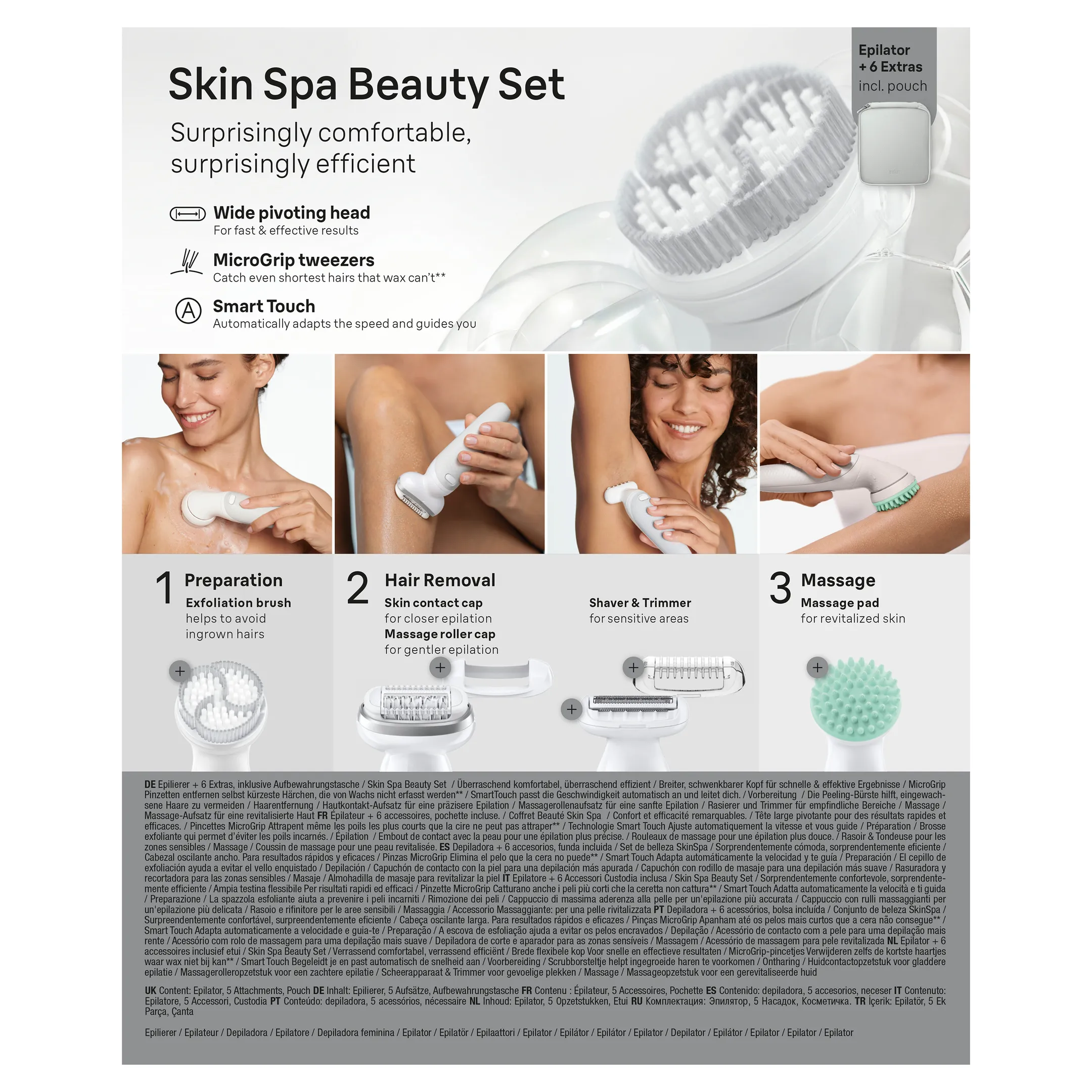 Epilator Silk·épil 9 SkinSpa 9-080