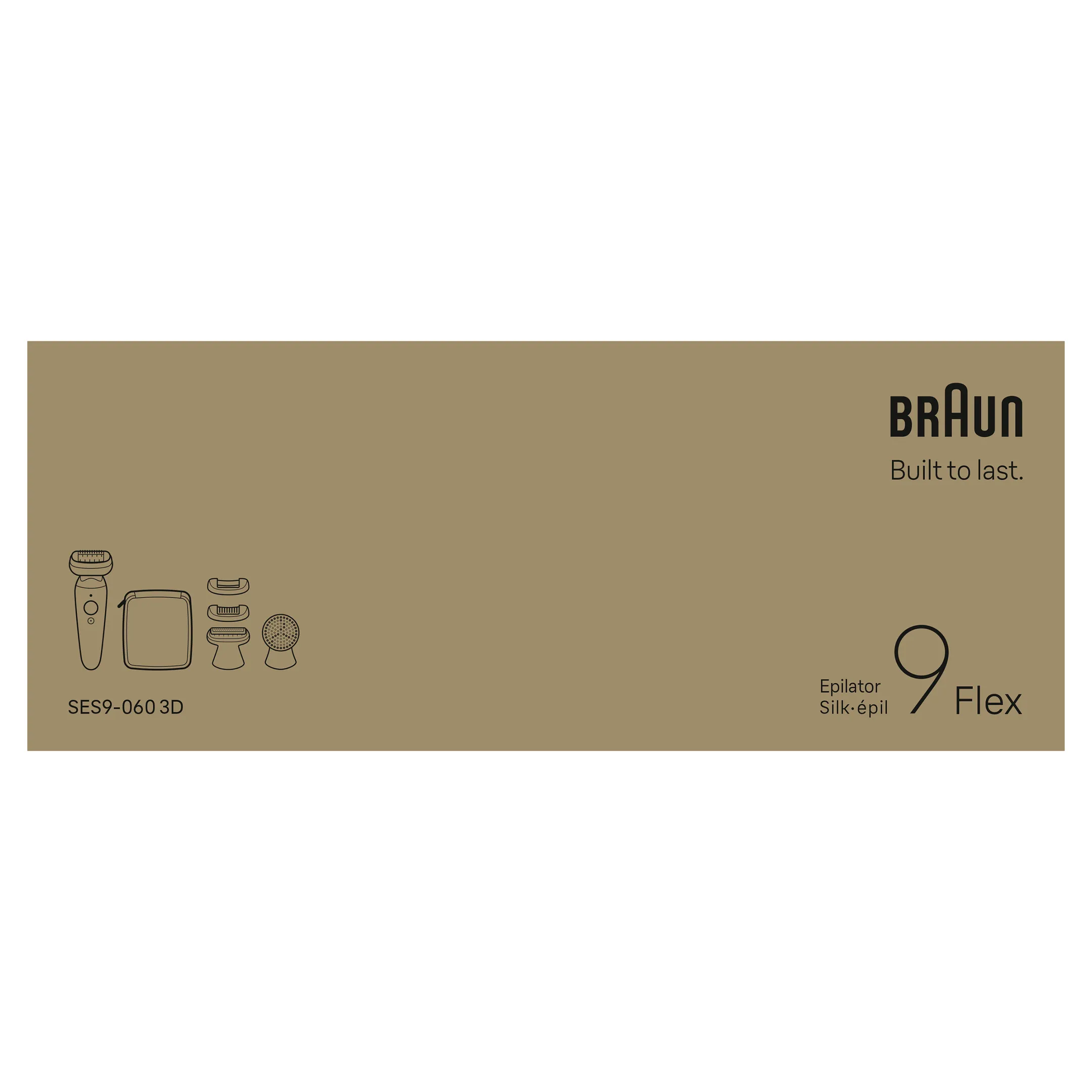 Epilator Silk·épil 9 Flex SkinSpa 9-060 3D