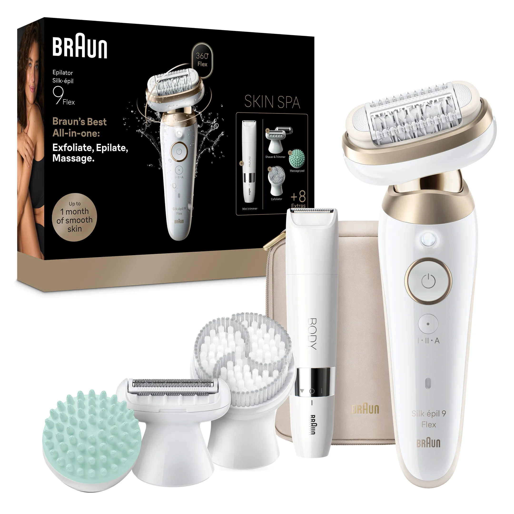 Epilator Silk·épil 9 Flex SkinSpa 9-481 3D