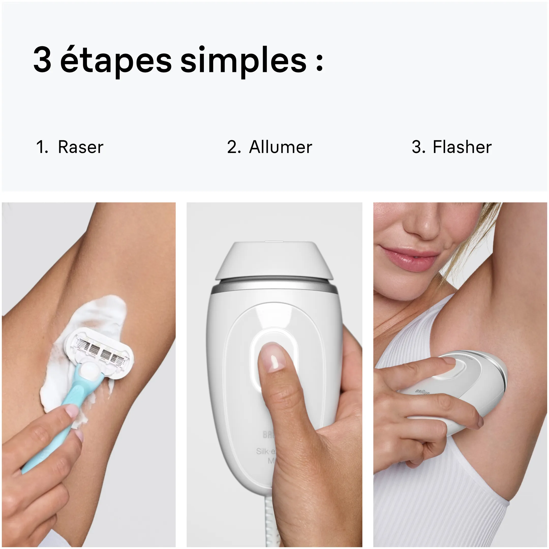 Braun Silk-expert Mini, Épilation à Lumière Pulsée PL1114 image