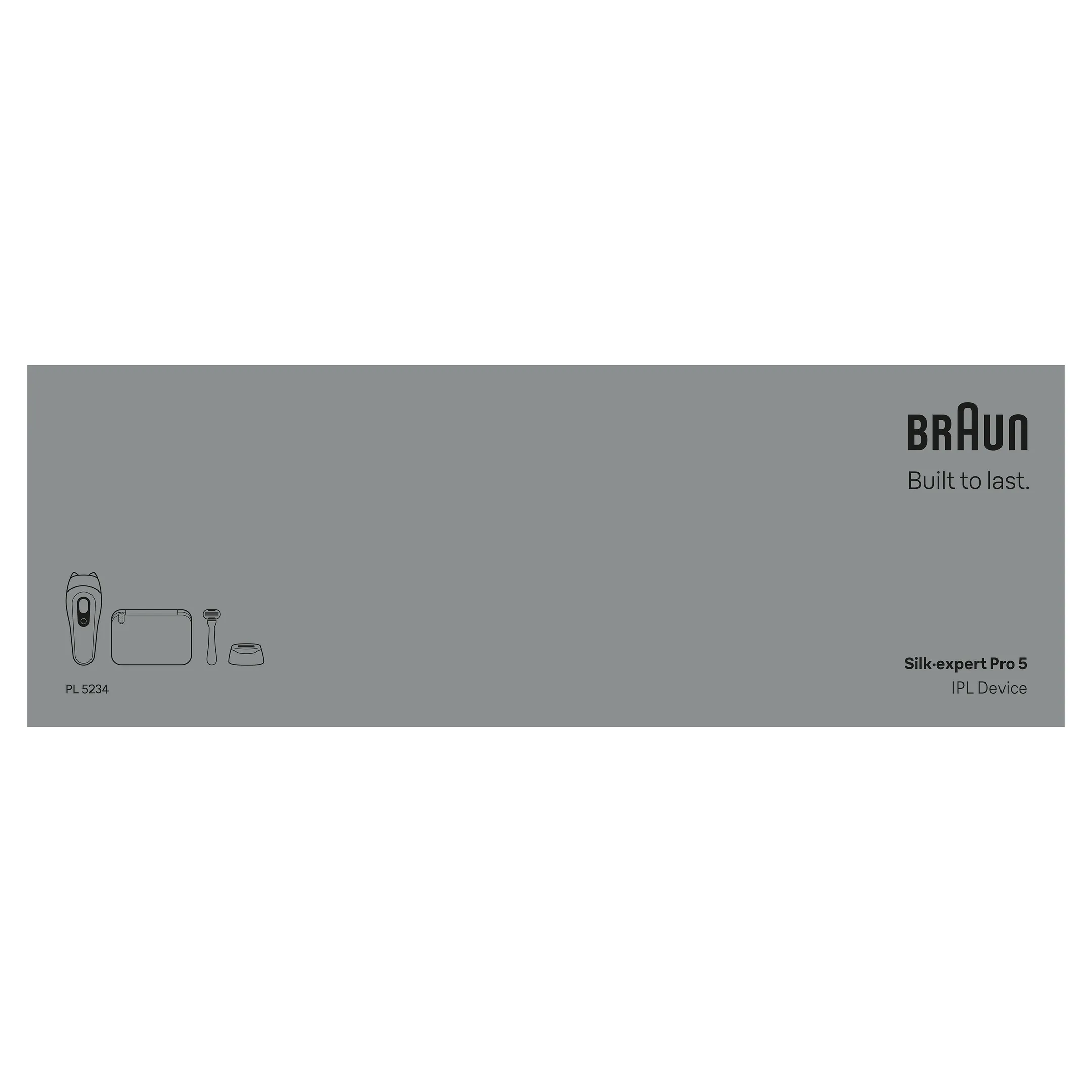 Braun Silk·expert Pro 5, Épilateur à lumière pulsée, Épilation à Domicile, 2 têtes, PL5234 image