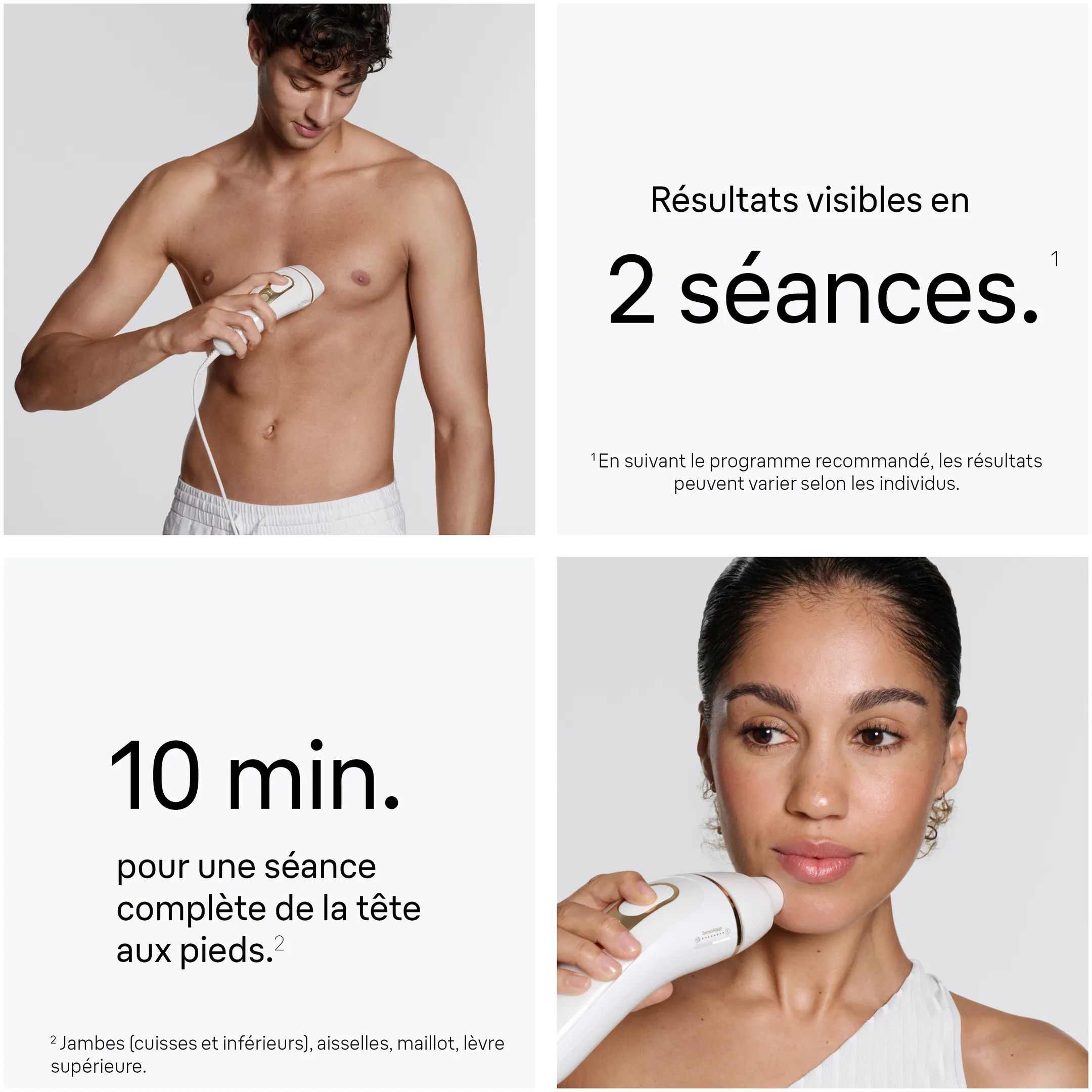 Braun Silk·expert Pro 5, Épilateur à Lumière Pulsée, Épilation à Domicile, 4 têtes, PL5431 image