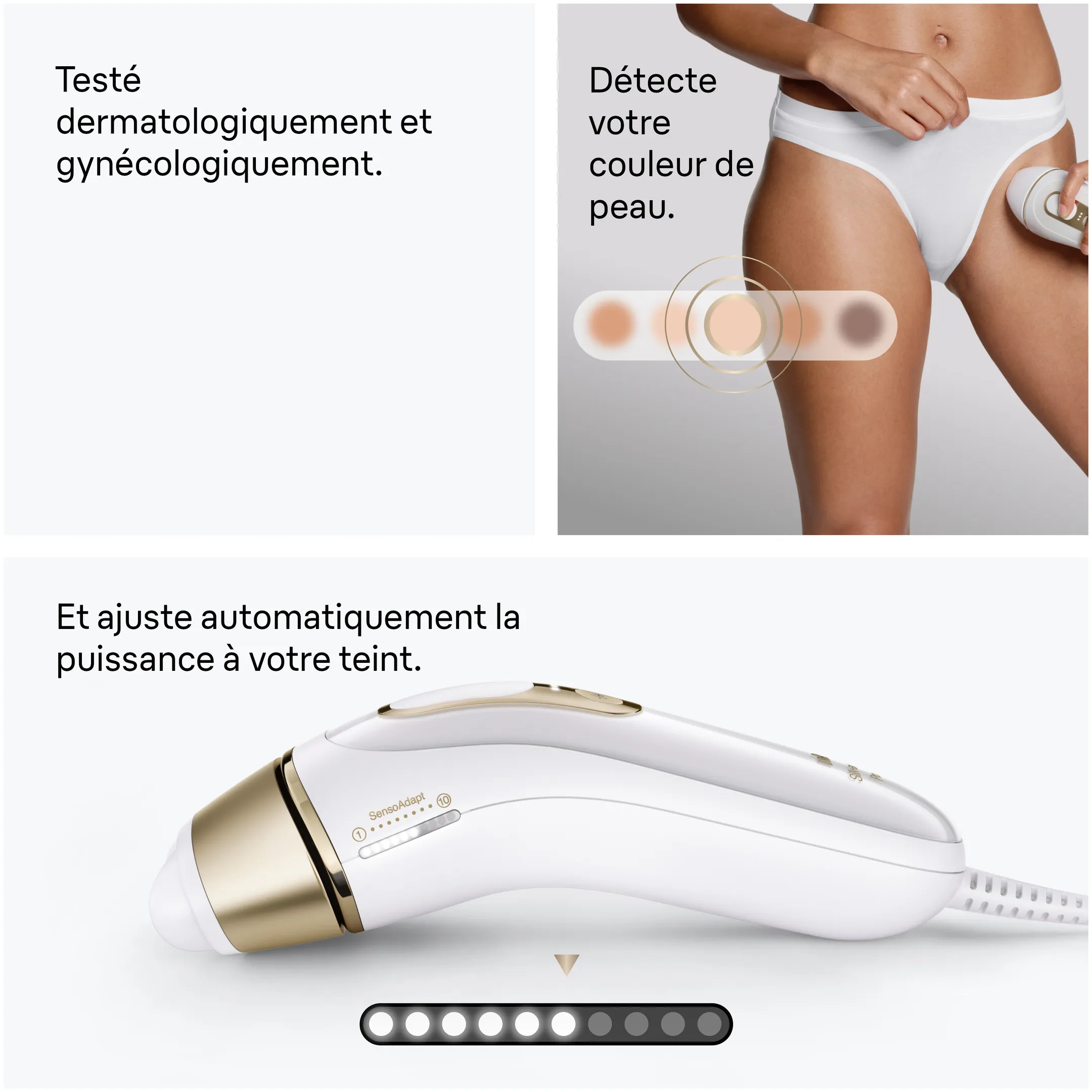 Braun Silk·expert Pro 5, Épilateur à Lumière Pulsée, Épilation à Domicile, 4 têtes, PL5431 image