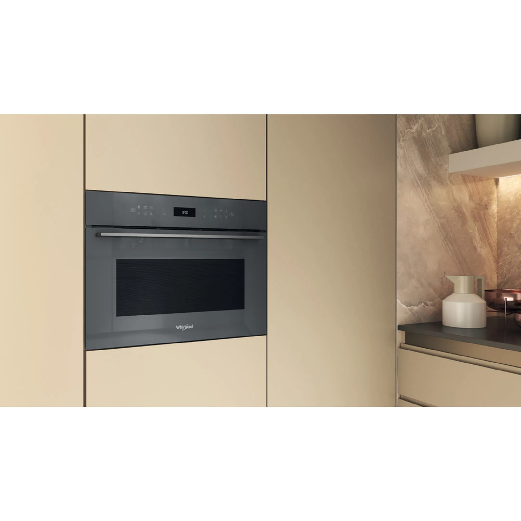 Whirlpool Inbouw microgolfoven WCW7O7HTSSG image