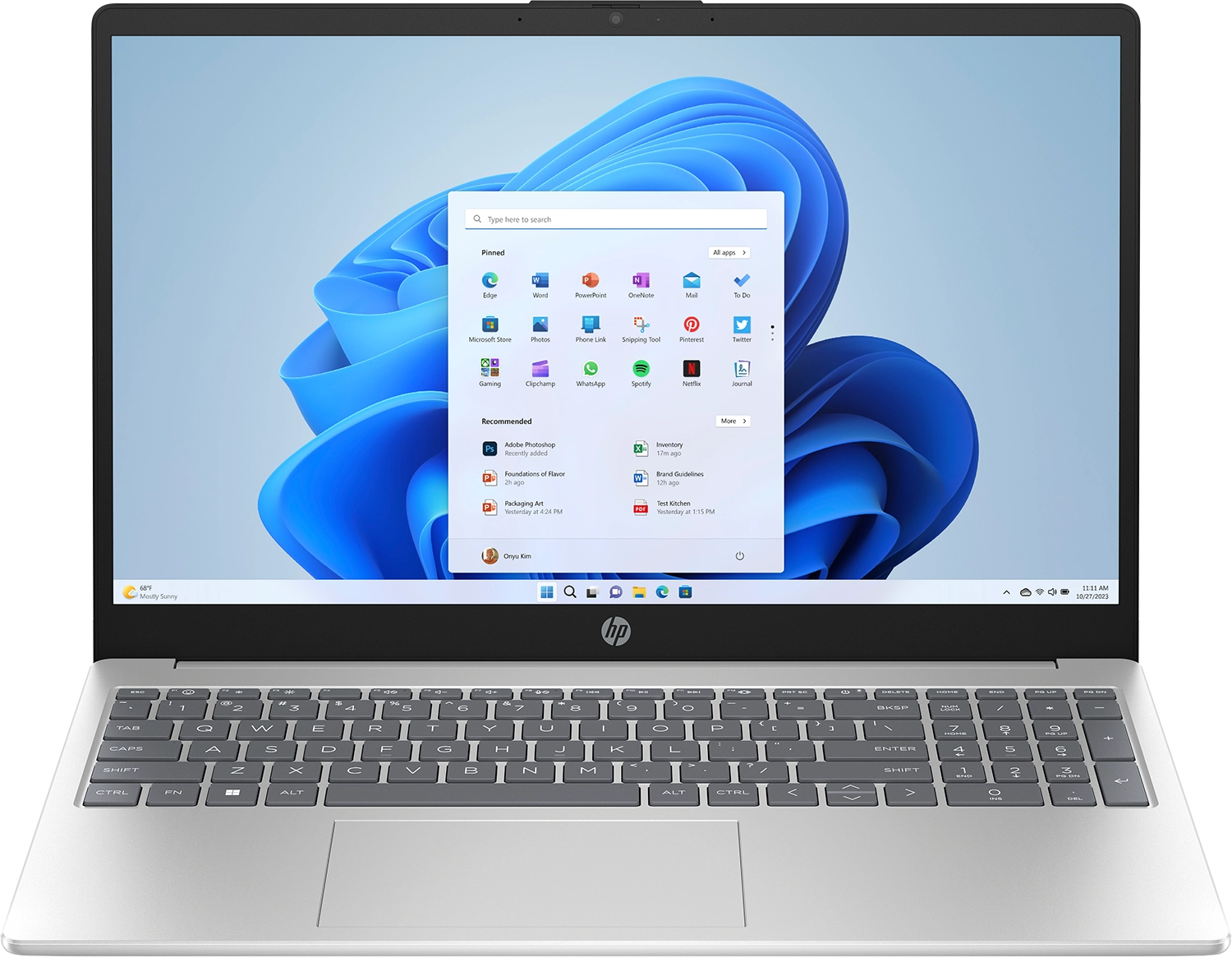 HP Laptop 15-fd2025nb