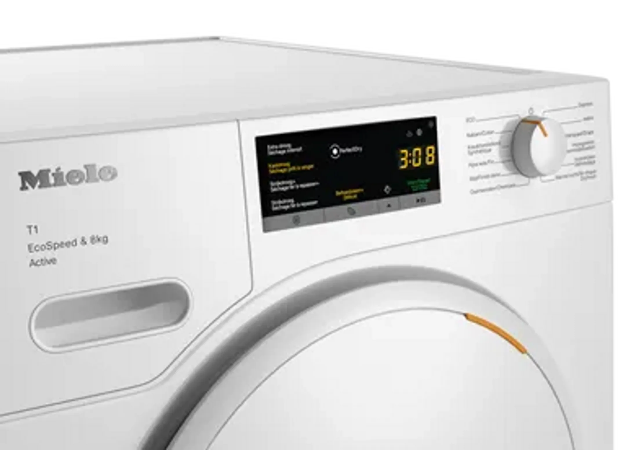 Bundel - Wasmachine WWA 120 WCS CapDosing + Droogkast TWA 520 WP EcoSpeed