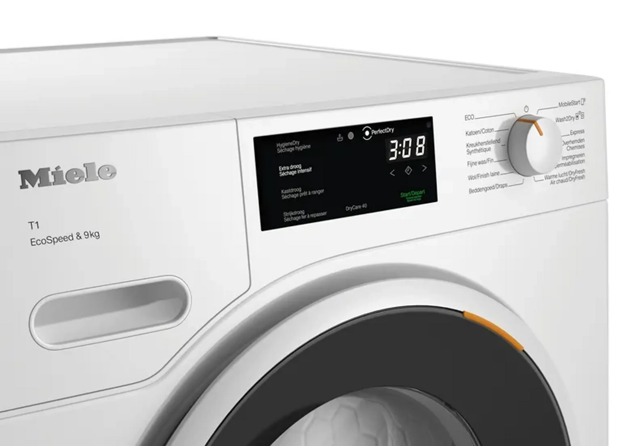 Miele Bundel - Wasmachine WWE380 WCS QuickPowerWash + Droogkast TWD 640 WP EcoSpeed image