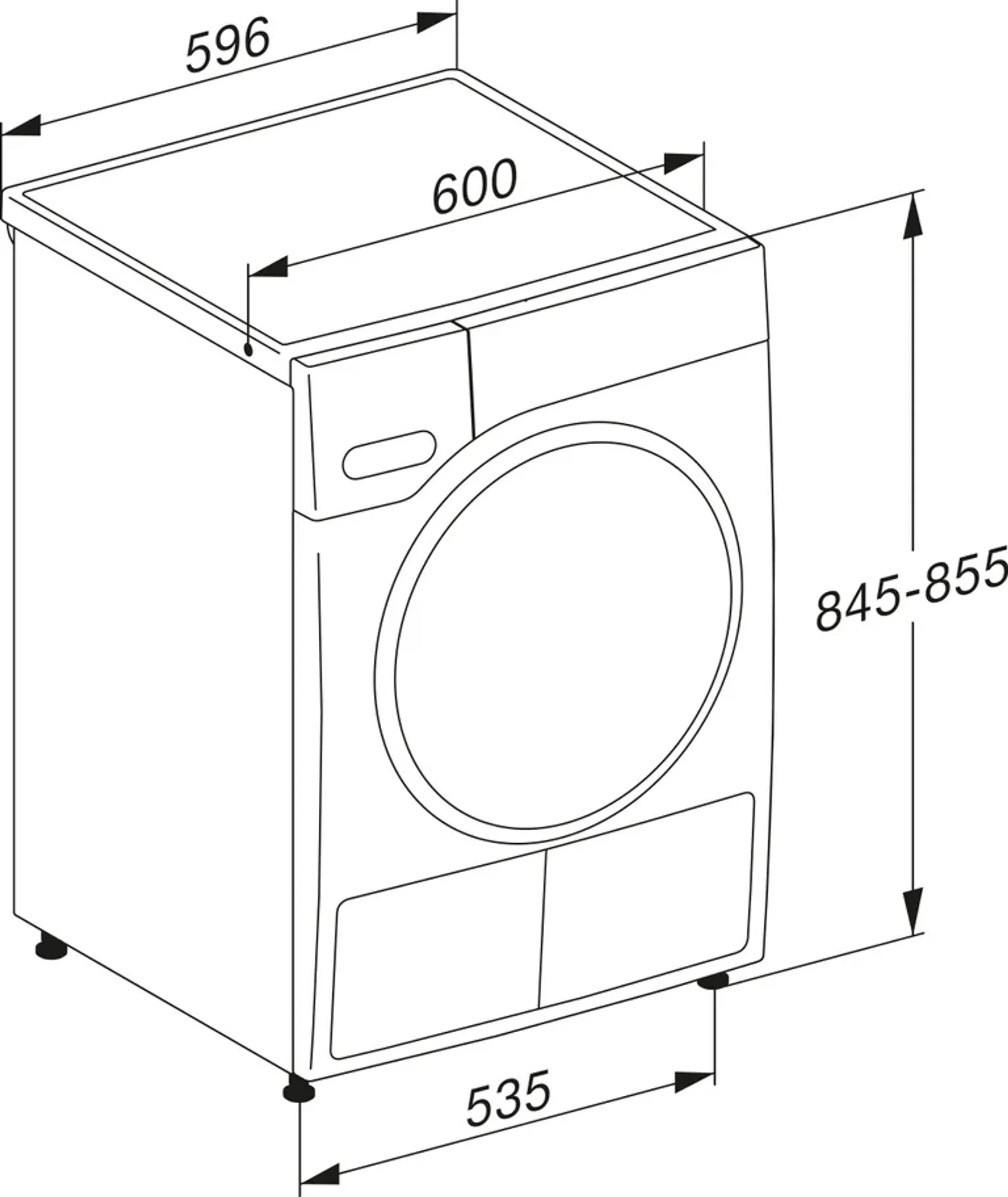 Miele Bundel - Wasmachine WWE380 WCS QuickPowerWash + Droogkast TWD 640 WP EcoSpeed image