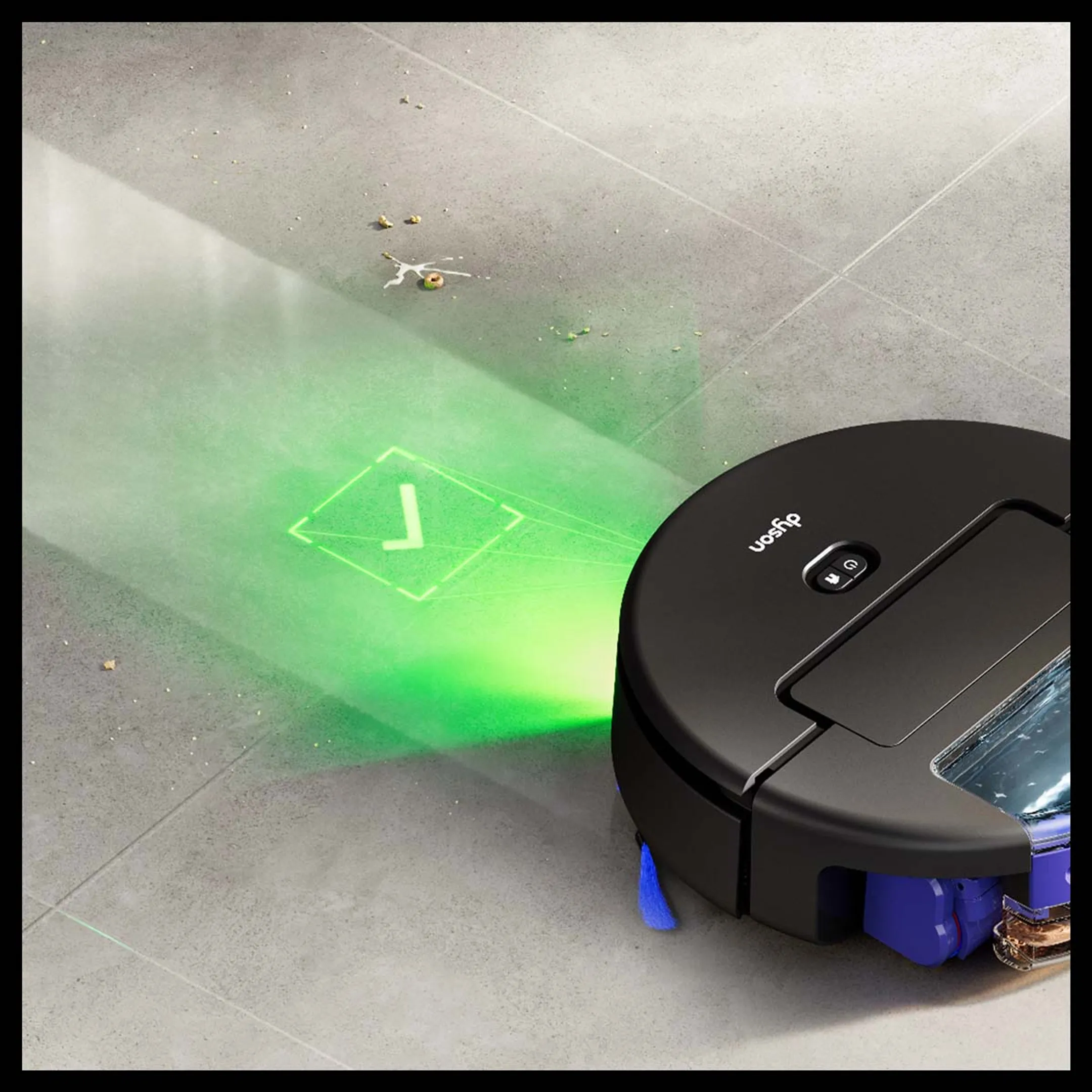 Dyson Aspirateur robot 2en1 Spot + Scrub Ai image