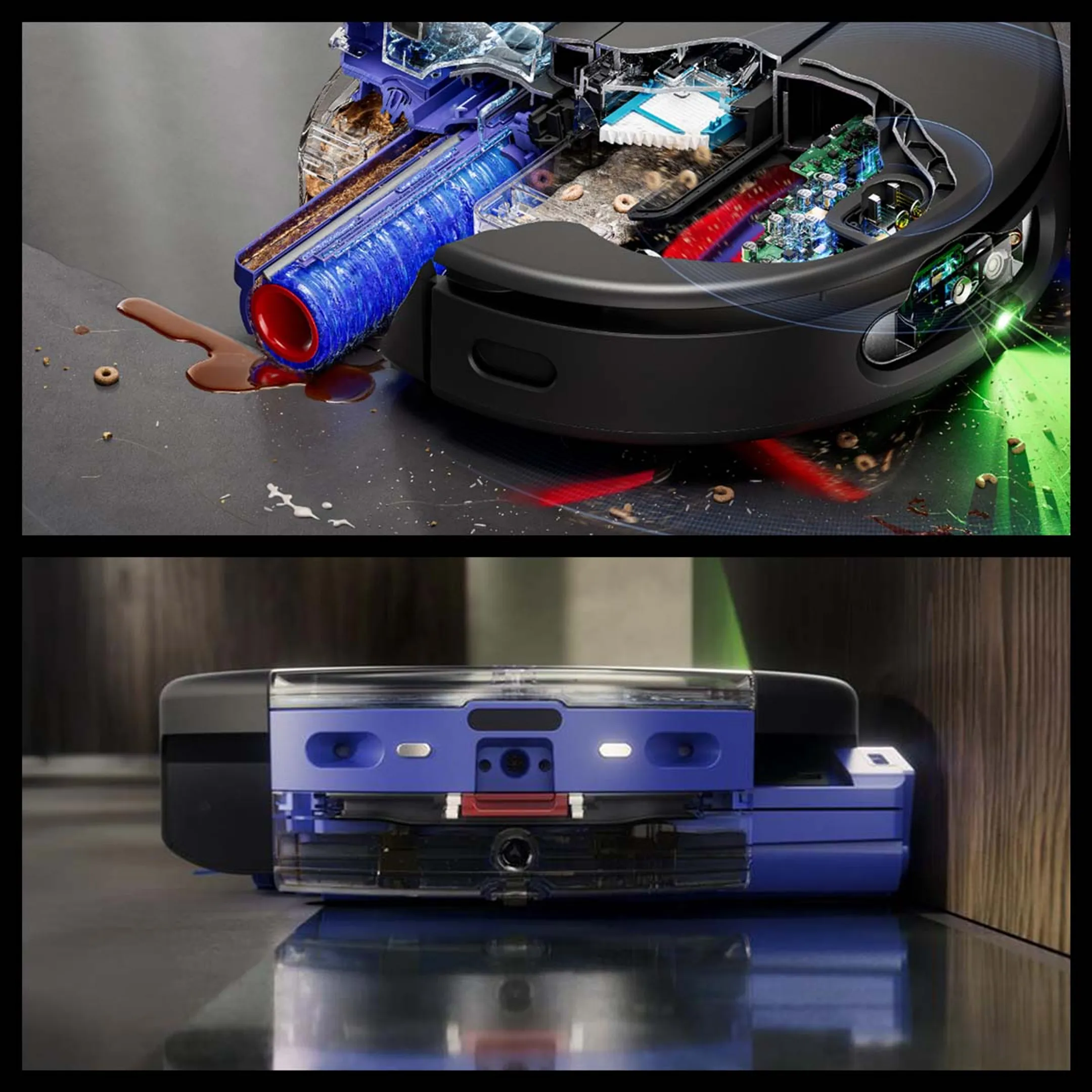 Dyson Aspirateur robot 2en1 Spot + Scrub Ai image