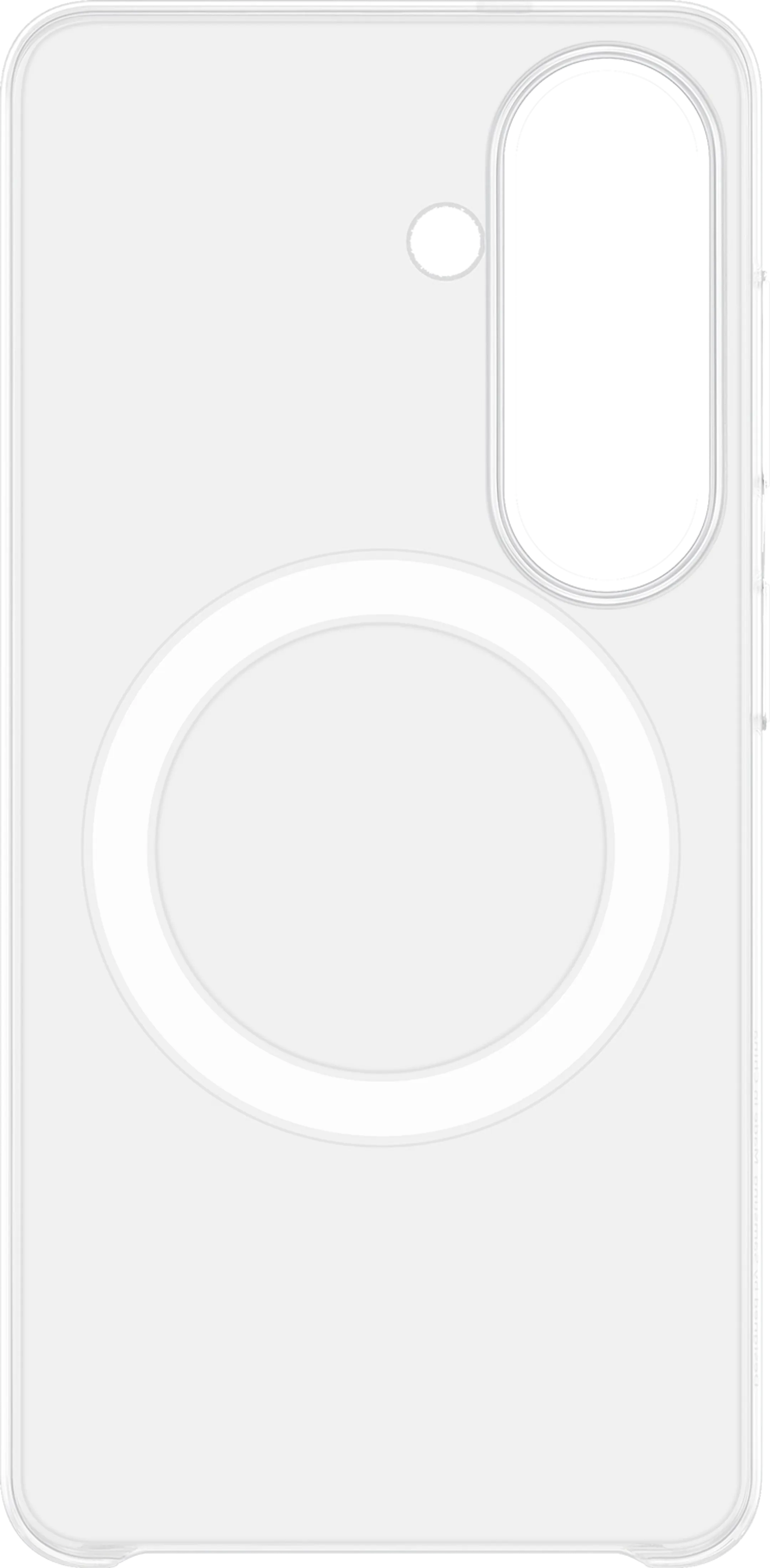 Clear Magnet cover voor Galaxy S26 - Transparant