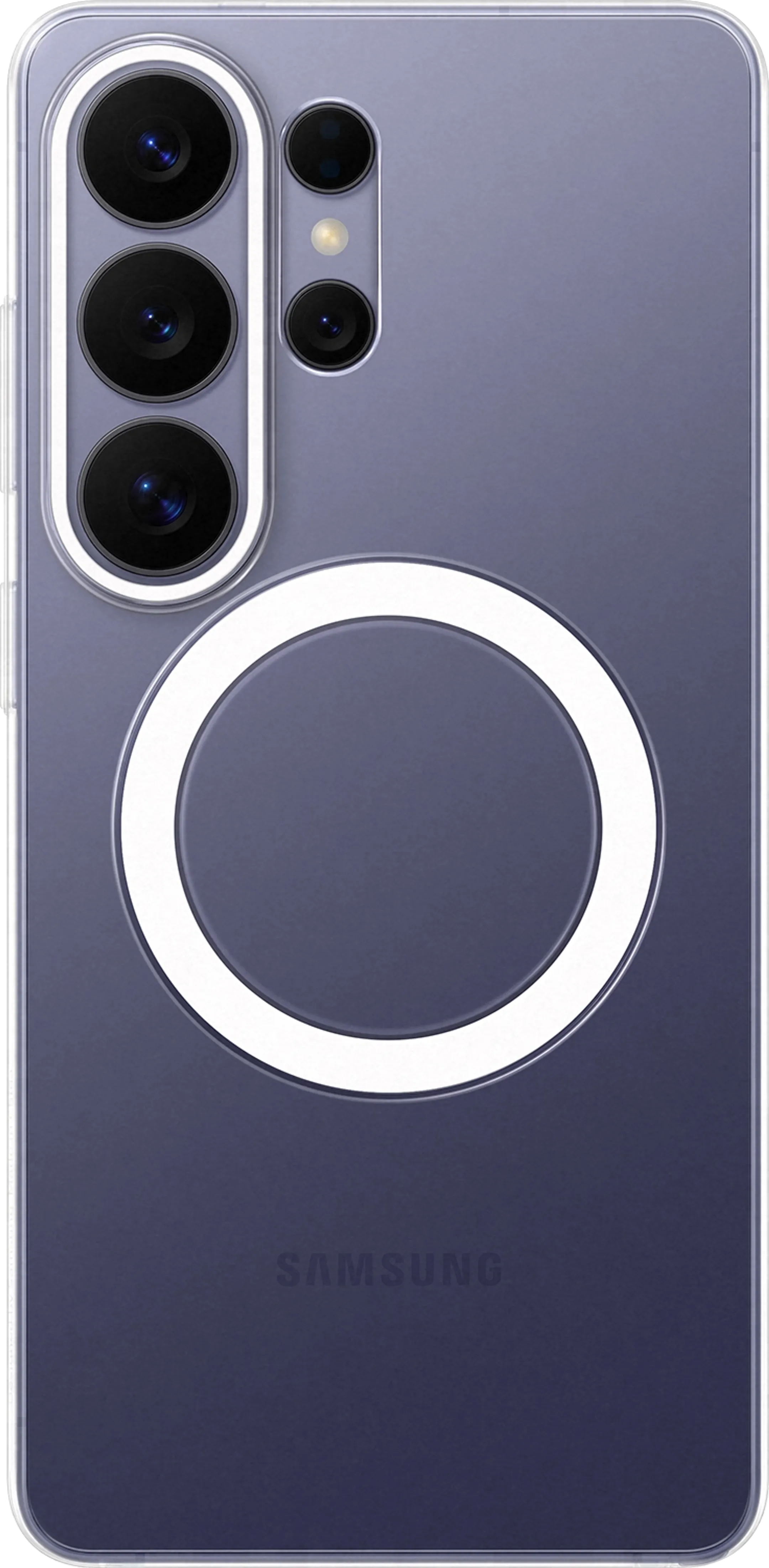 Clear Magnet cover voor Galaxy S26 Ultra - Transparant