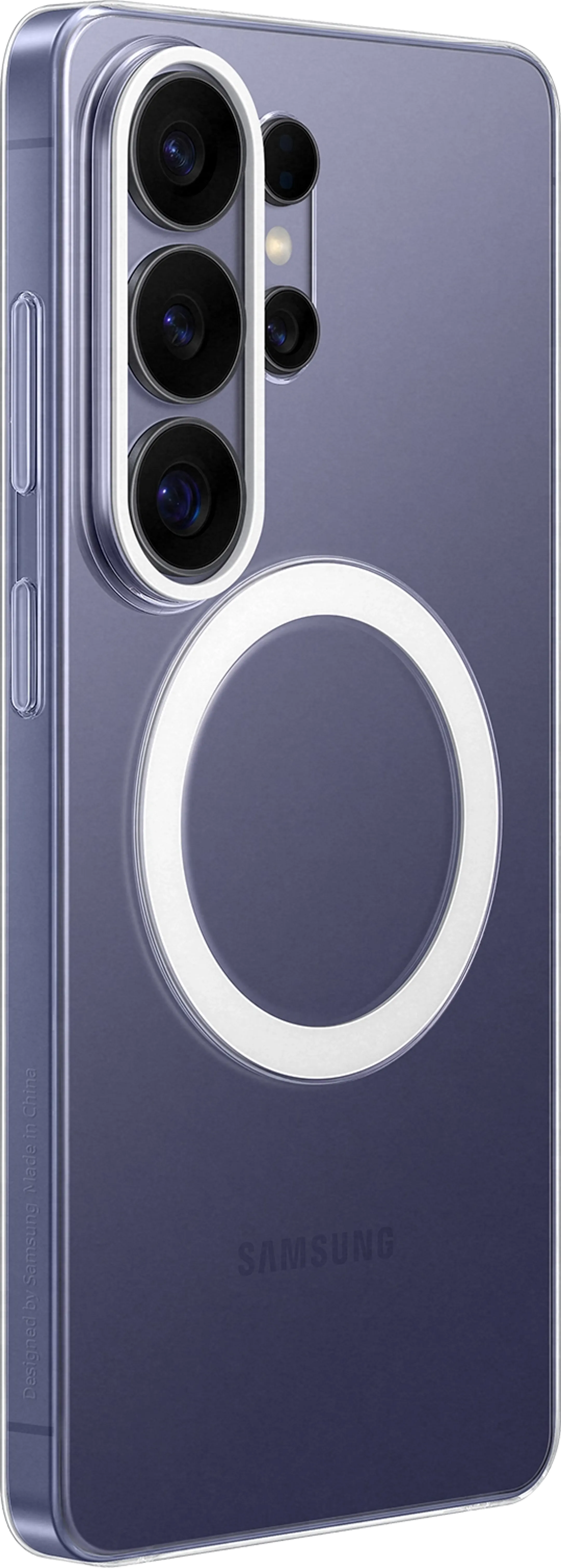 Clear Magnet cover voor Galaxy S26 Ultra - Transparant