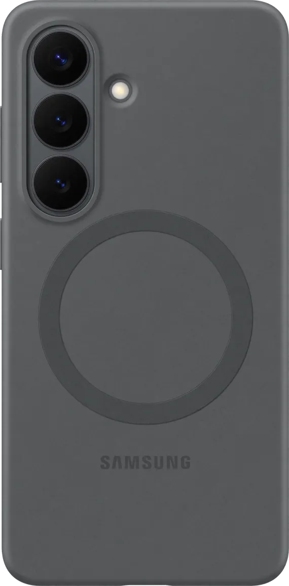 Coque en silicone pour Galaxy S26 - Noir