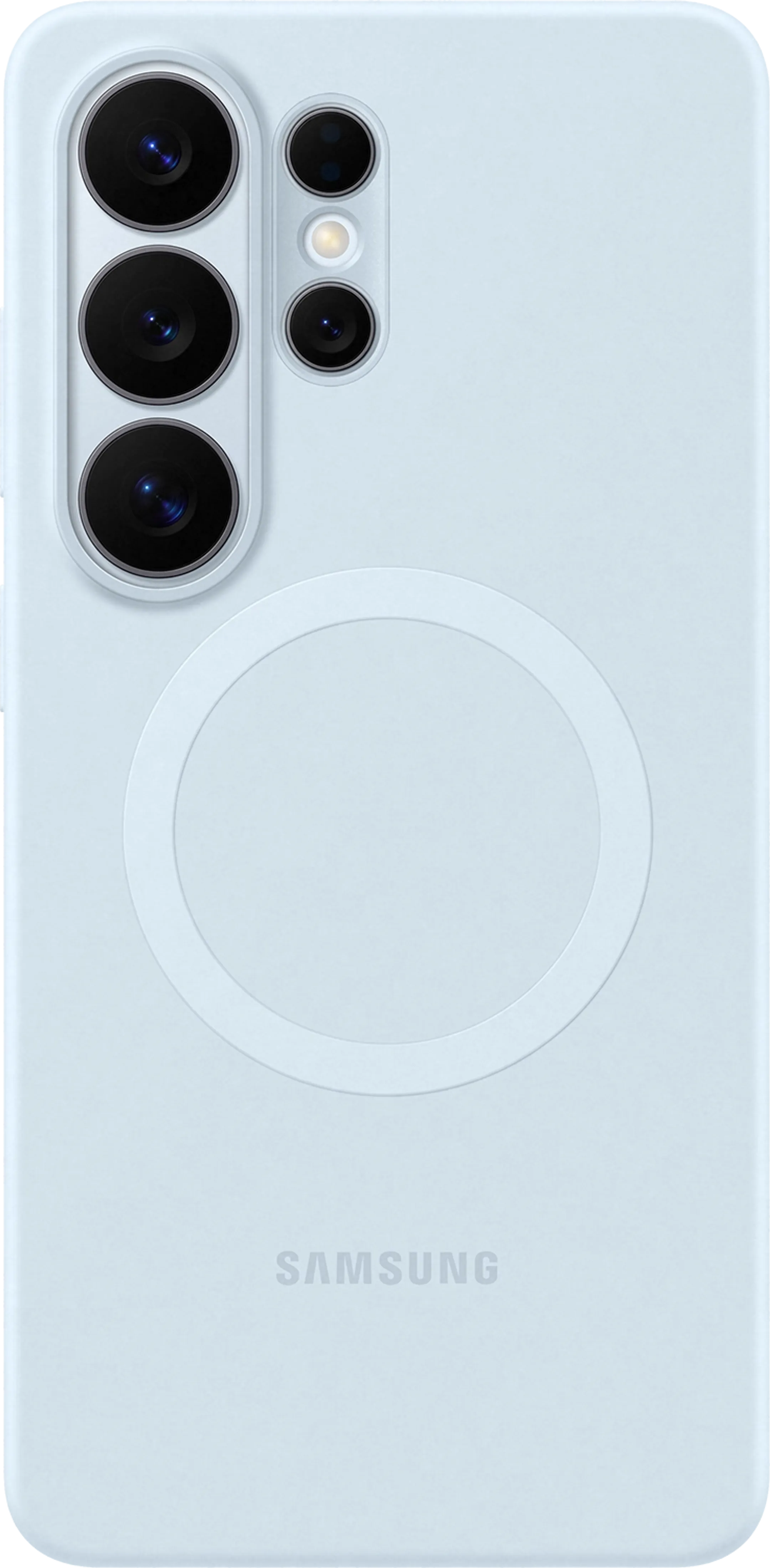 Silicone backcover voor Galaxy S26 Ultra - Lichtblauw