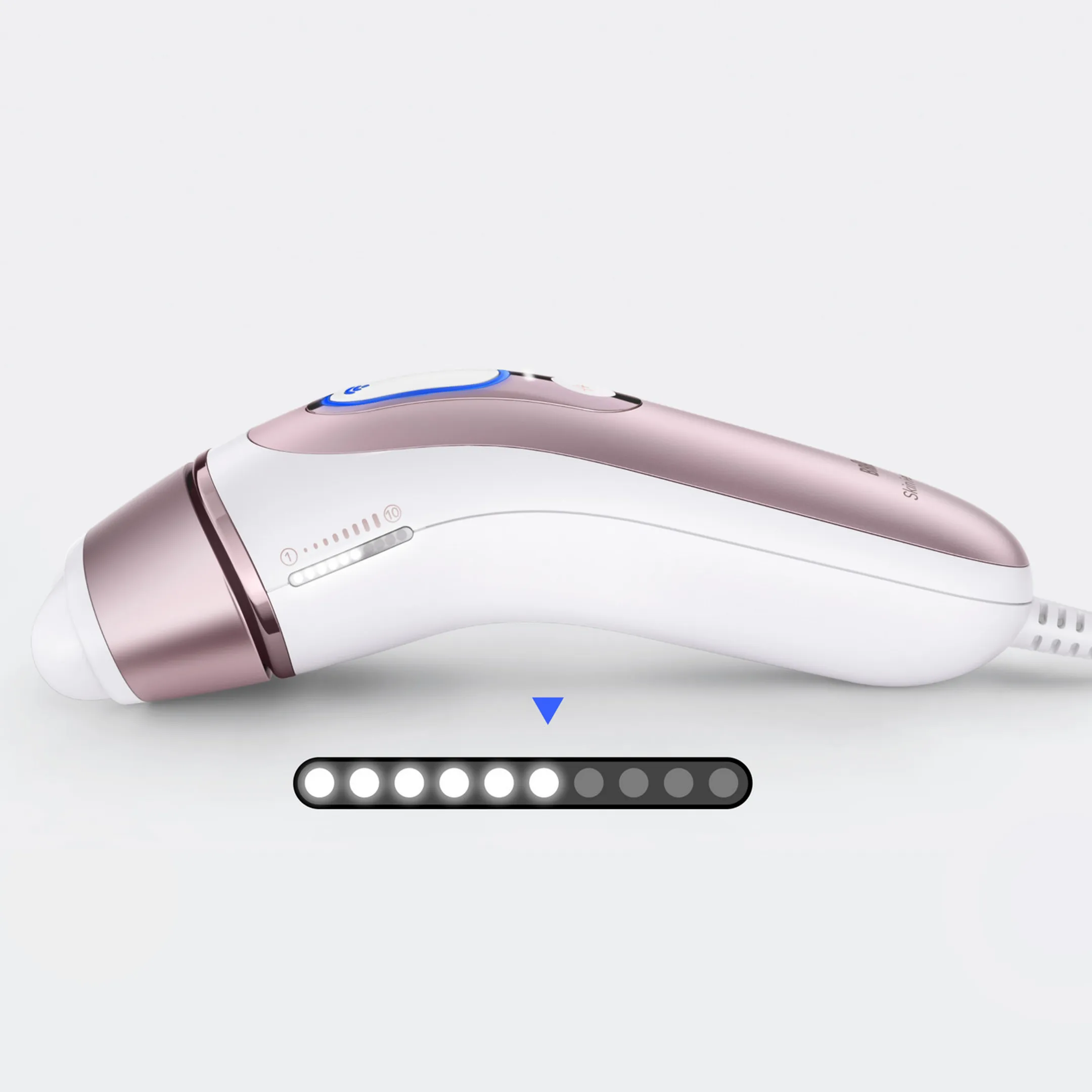 Braun Smart Épilateur Skin i·expert, Lumière Pulsée Avec Application, 2 têtes intelligentes, PL7211 image