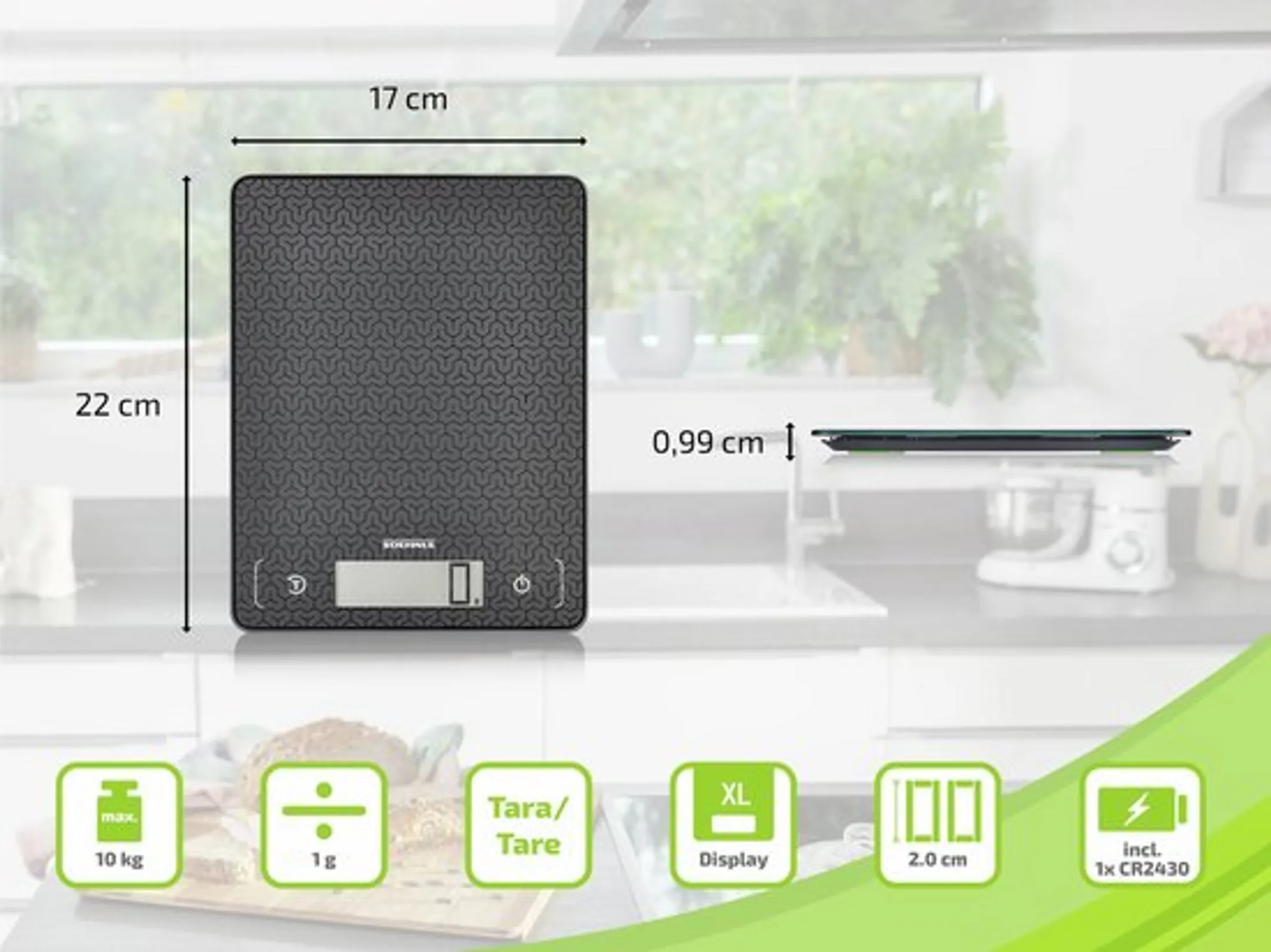 Balance de cuisine Page Comfort Mosaic