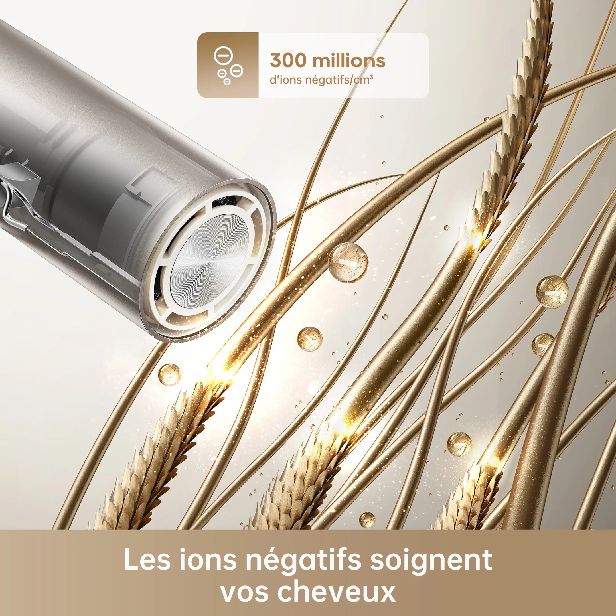 Dreame Sèche-cheveux Hair Pocket Neo Gold image