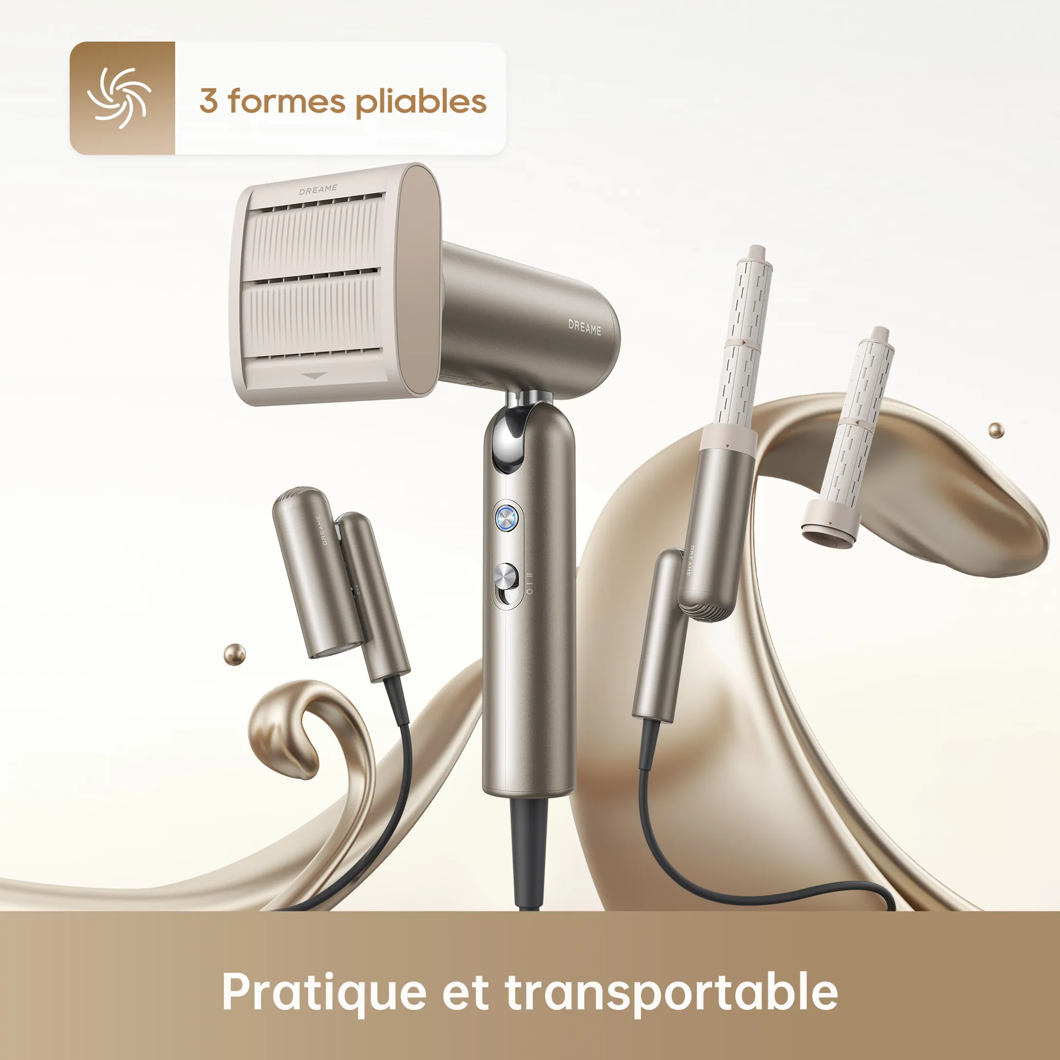Dreame Sèche-cheveux Hair Pocket Neo Grey image